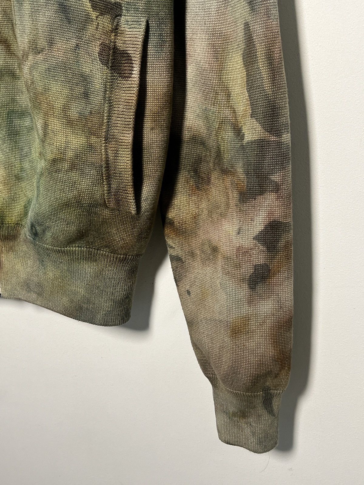 Acne Studios Hand-dyed Acne Studios zip-up cotton sweater Size US M / EU 48-50 / 2 - 5 Thumbnail