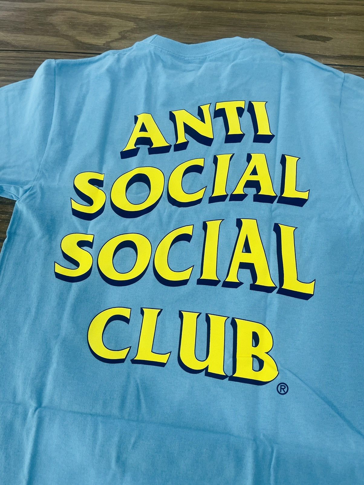 Anti Social Social Club × Designer ‼️ ASSC Anti Social Club I Doubt It Tee Blue Size Small ‼️ Size S / US 4 / IT 40 - 8 Thumbnail