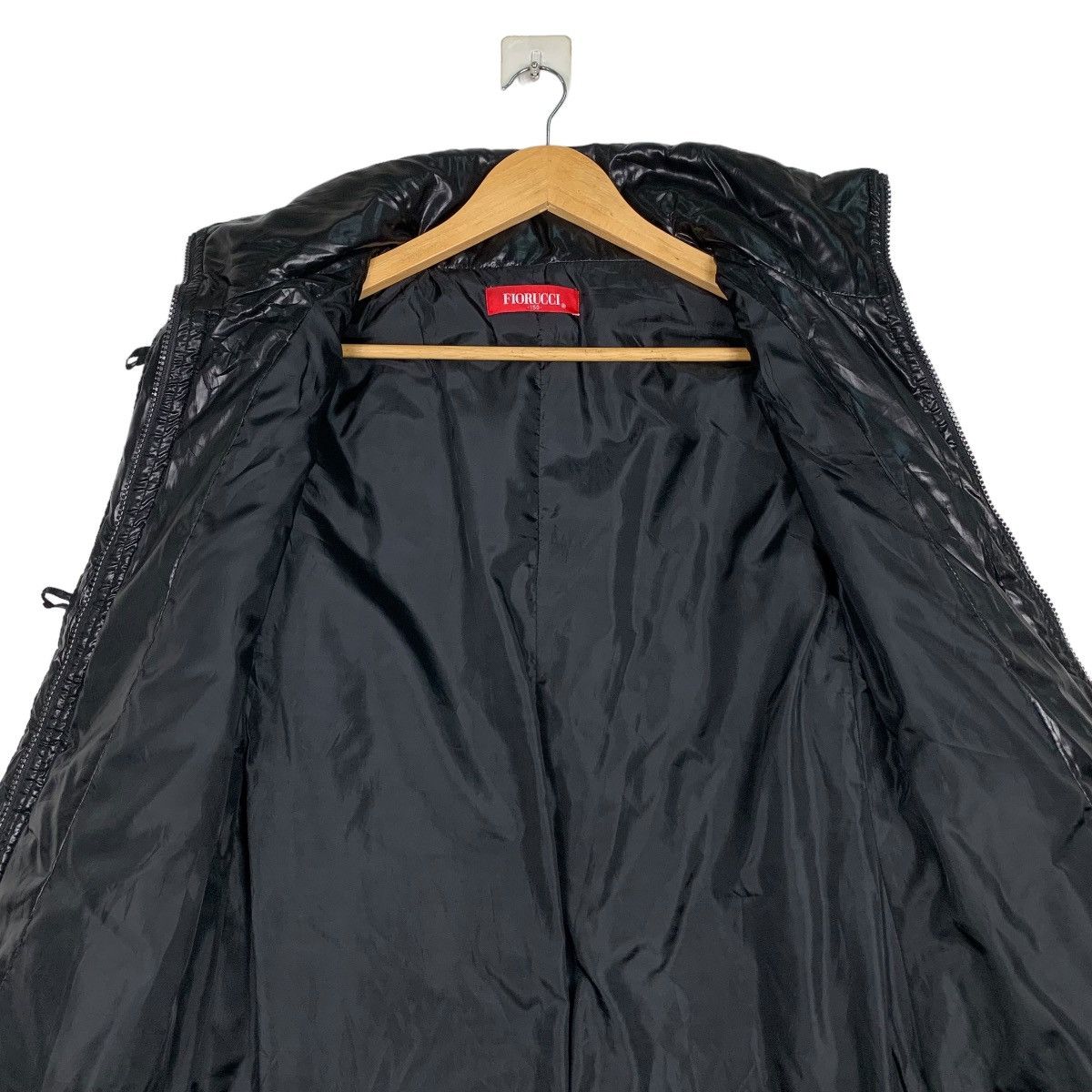 Fiorucci FLORUCCI Small Logo Black Puffer Down Youth Jacket #0971-C43 Size XXS / US 00 / IT 34 - 10 Thumbnail