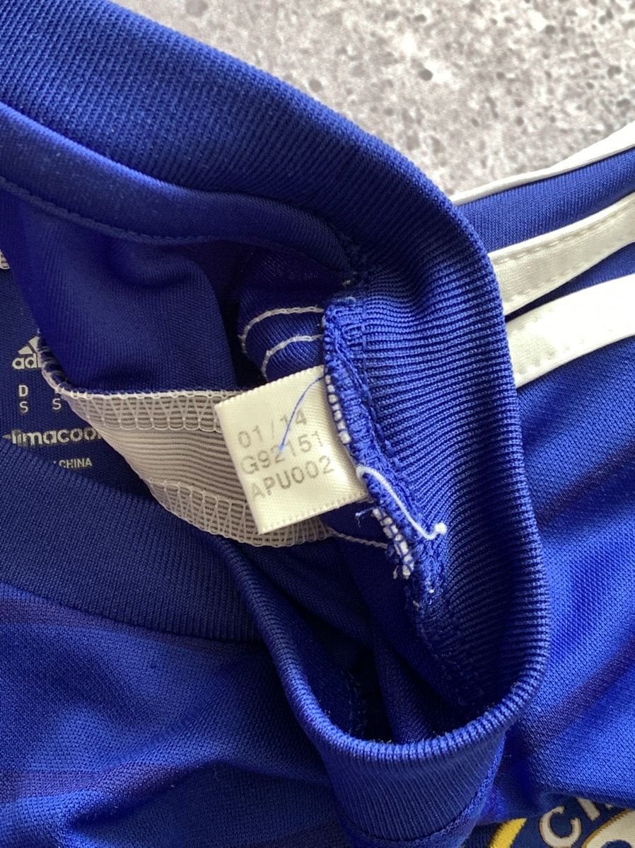 Adidas 🔥ADIDAS CHELSEA LONDON 2014/2015 SOCCER JERSEY SHIRT Size US S / EU 44-46 / 1 - 14 Thumbnail