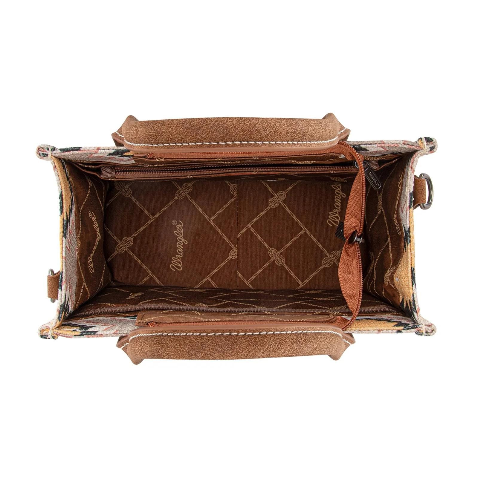 Wrangler Stylish Wrangler Canvas Tote Bag with Adjustable Strap Size ONE SIZE - 2 Thumbnail