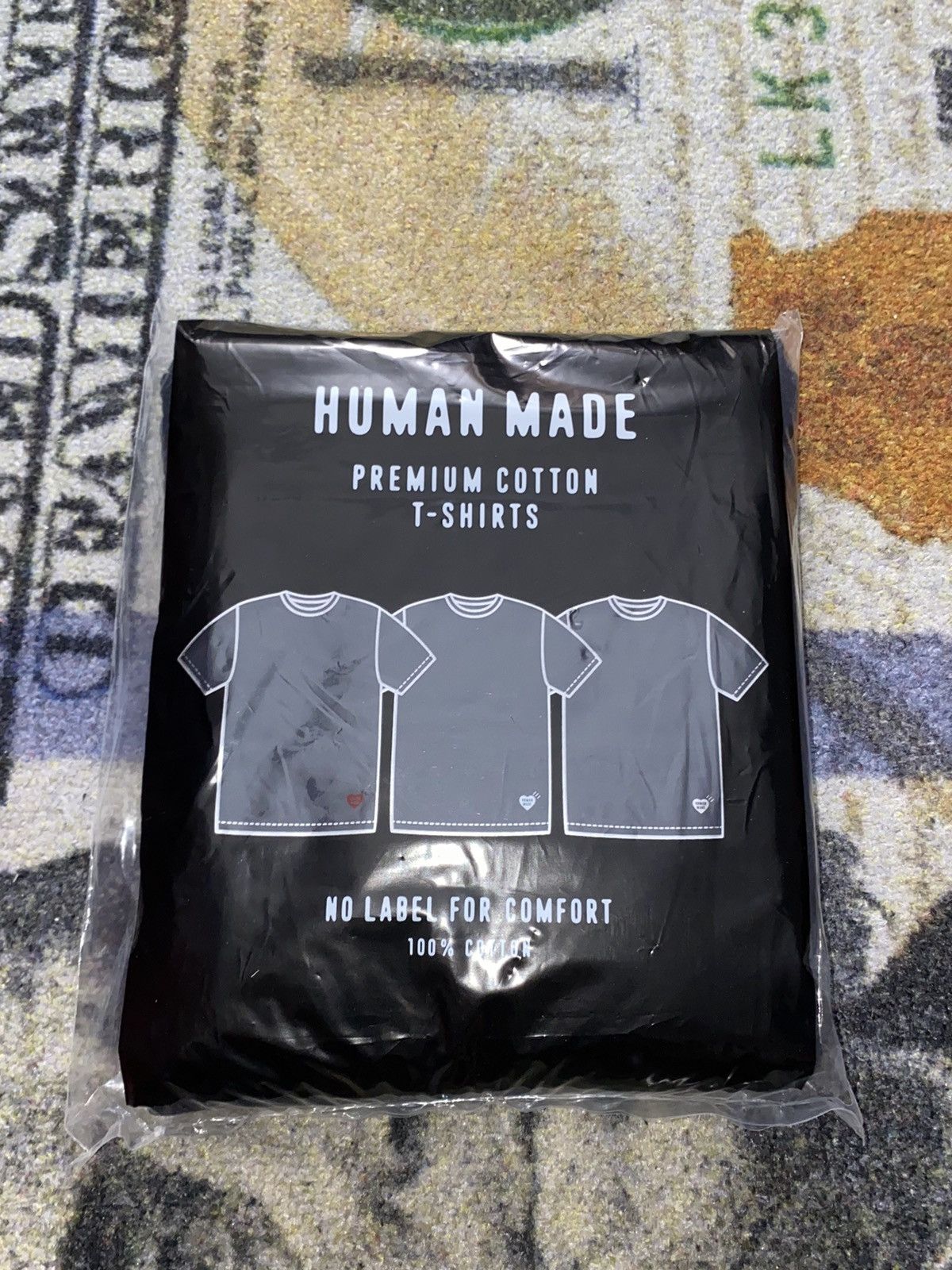 Human Made Human Made Premium Cotton Tees (3 Pack) Size US XL / EU 56 / 4 - 1 Thumbnail