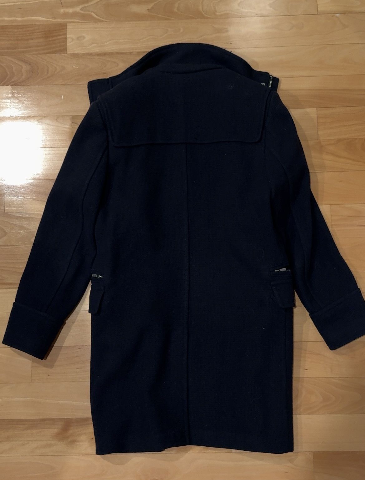 H&M Dark Navy Long Coat