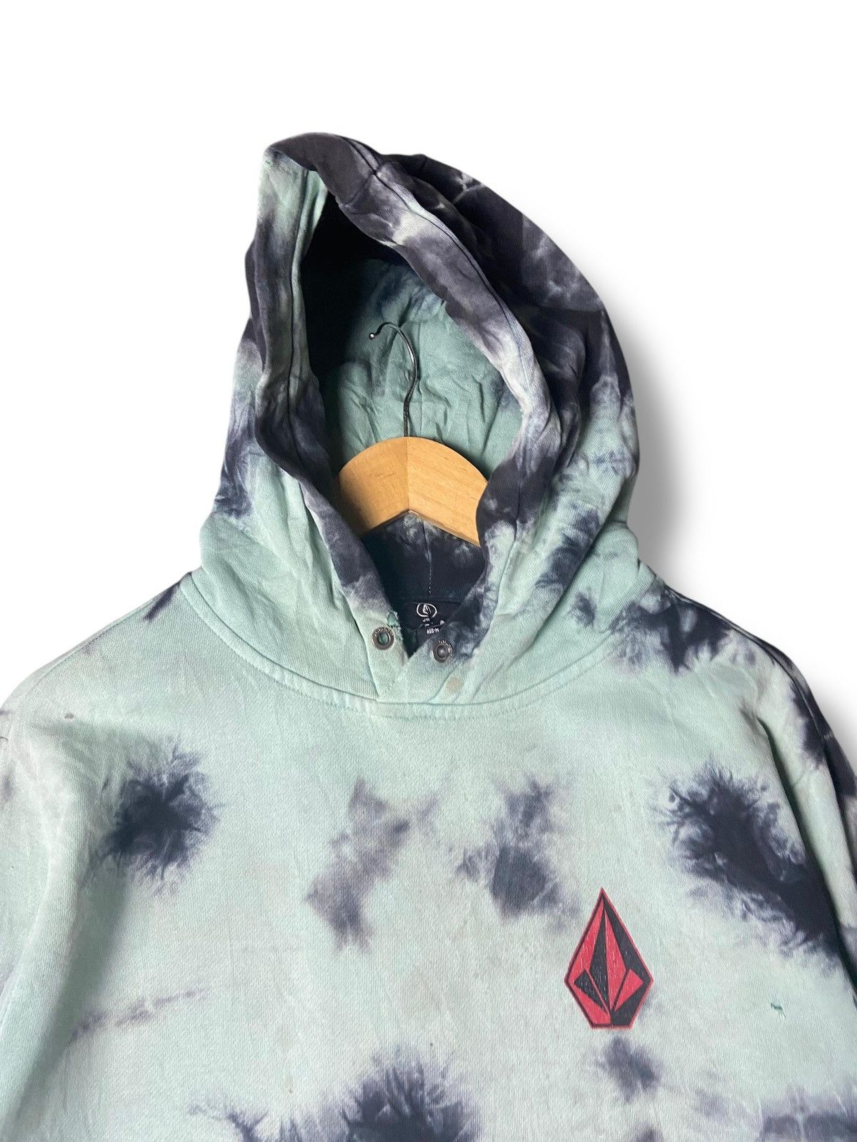 Volcom VOLCOM Brand Tie Dye Pullover Hoodies (166) Size US M / EU 48-50 / 2 - 5 Thumbnail