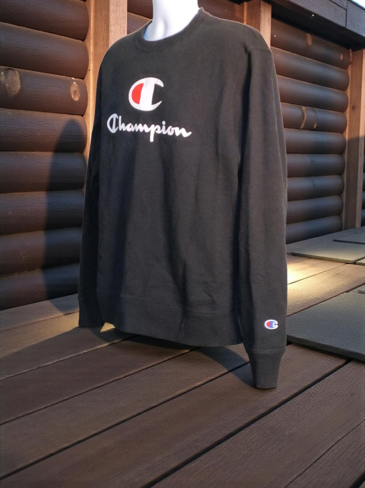 Champion Champion Authentic Athleticwear Black Sweatshirt Size Medium Size US M / EU 48-50 / 2 - 4 Thumbnail