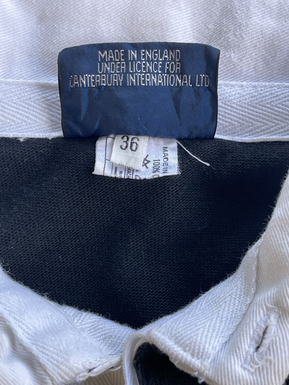 Canterbury of New Zealand Vintage Canterburry New Zealand All Black Rugby Shirt Size US S / EU 44-46 / 1 - 5 Thumbnail