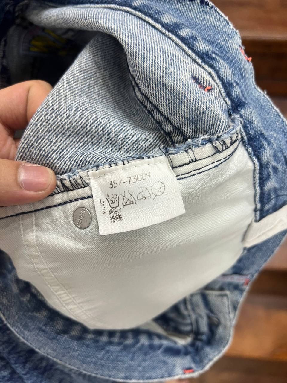 W&LT AW97 W&LT Walter Van Beirendonck Pen Scribble Denim Size US 32 / EU 48 - 9 Thumbnail