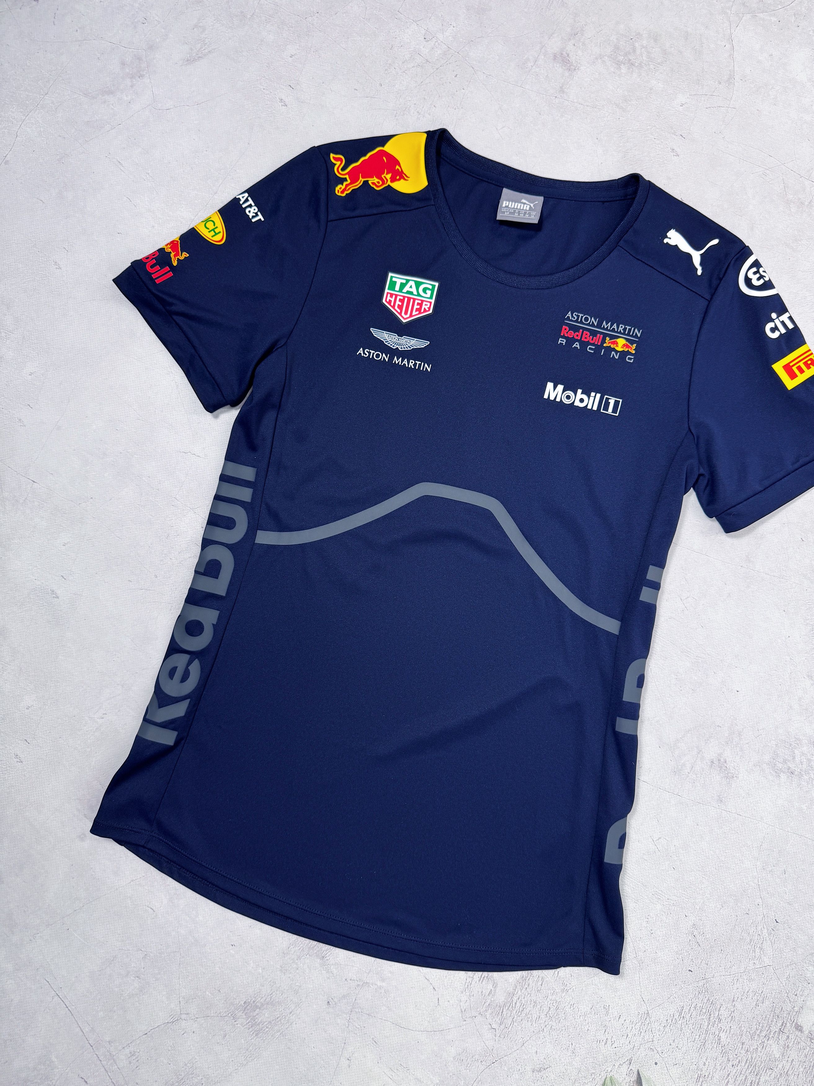 Puma × Red Bull Puma & Red Bull T-Shirt Aston Martin Racing F1 Esso Mobil1 Size S / US 4 / IT 40 - 7 Thumbnail