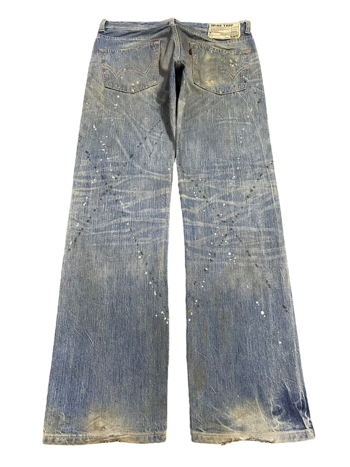 Edwin 502 Jeans Distressed Vintage Size 27 Edwin 502 Denim Pants Vintage Edwin 502 selling Made In Japan Denim Jeans Size 25/26x22