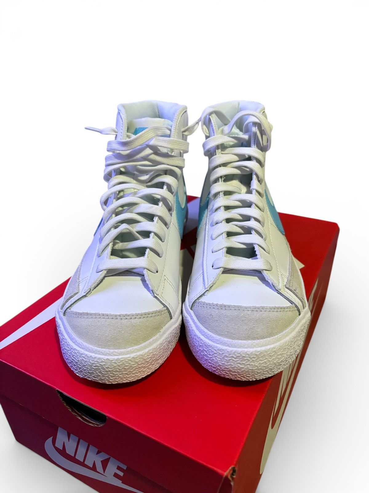 Nike Nike Blazer Mid '77 University Blue Size US 7 / EU 40 - 4 Thumbnail