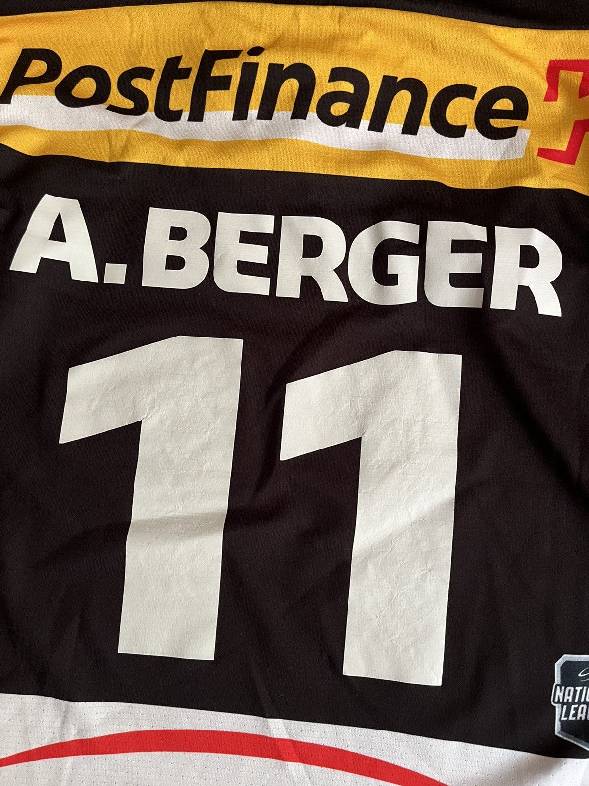 Other Sc Bern Switzerland #11 Berger Hockey Vintage Jersey Size US S / EU 44-46 / 1 - 13 Thumbnail