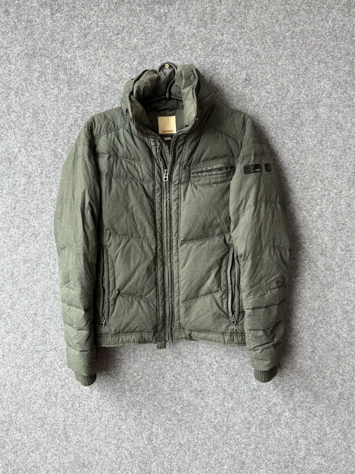Diesel Vintage Diesel avant garde Olive Down jacket size S Size US S / EU 44-46 / 1 - 1 Thumbnail