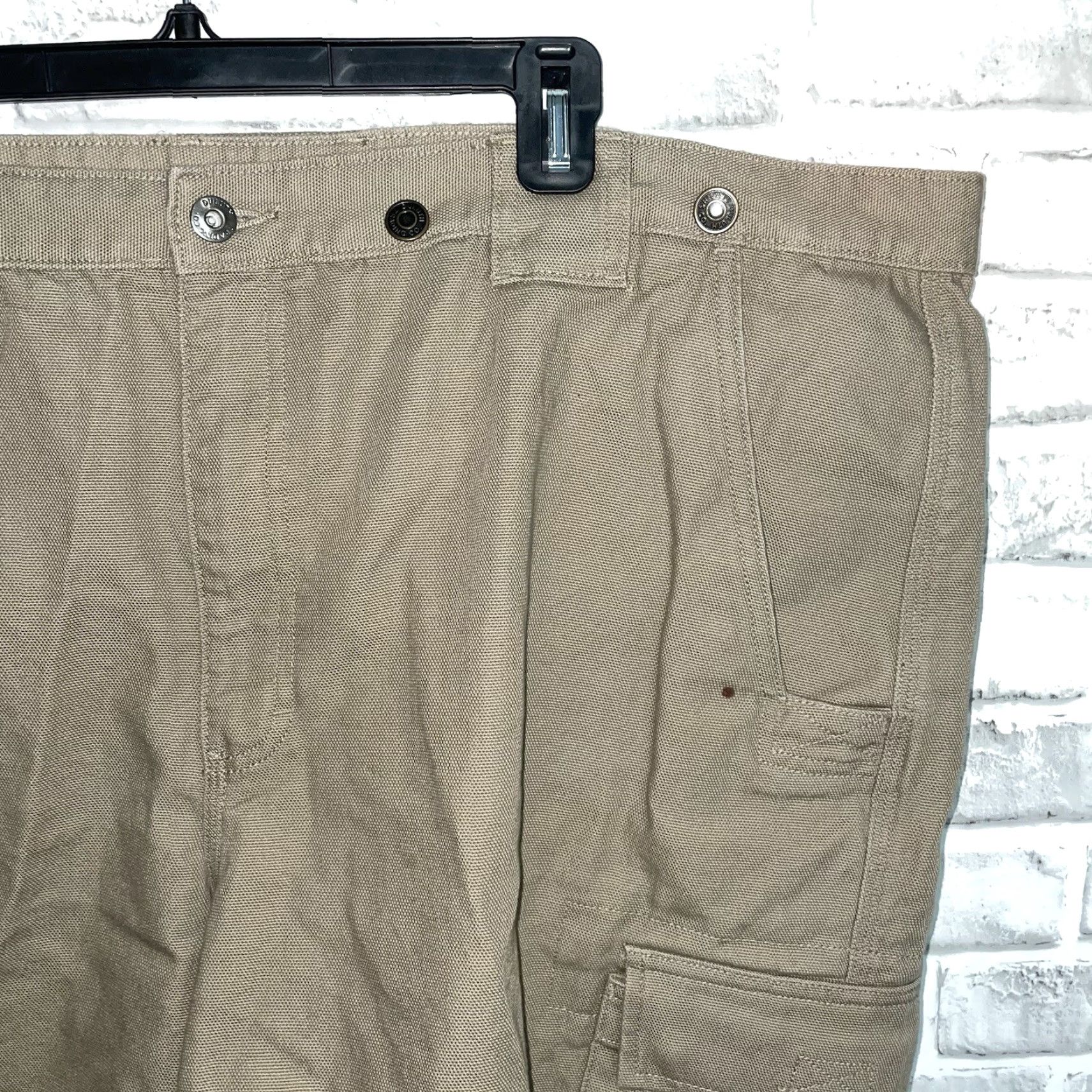 CO Duluth Trading Co Cargo Shorts Mens Size 46 Cotton Brown Size US 30 / EU 46 - 2 Thumbnail