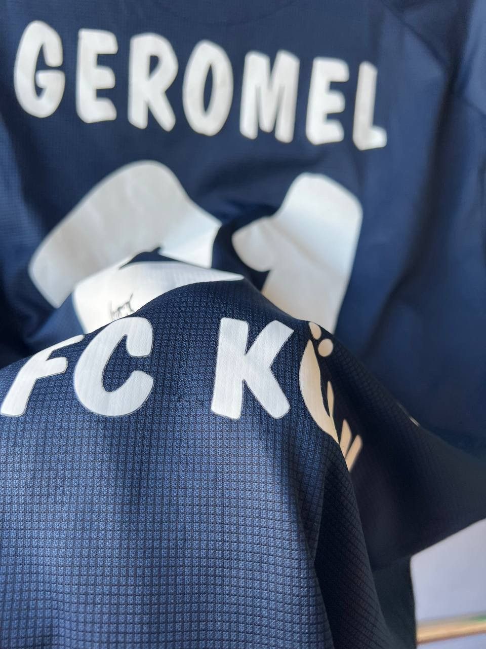Reebok 2011 FC KÖLN #21 GEROMEL THIRD SOCCER FOOTBALL JERSEY SHIRT Size US XL / EU 56 / 4 - 17 Thumbnail