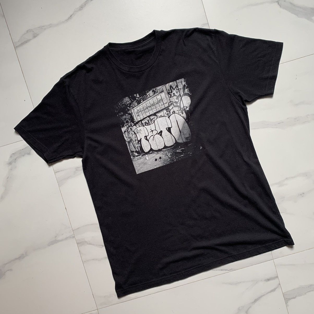 GRAFF × Vintage Vintage Y2K TETO Graffiti T-Shirt Size US L / EU 52-54 / 3 - 3 Thumbnail