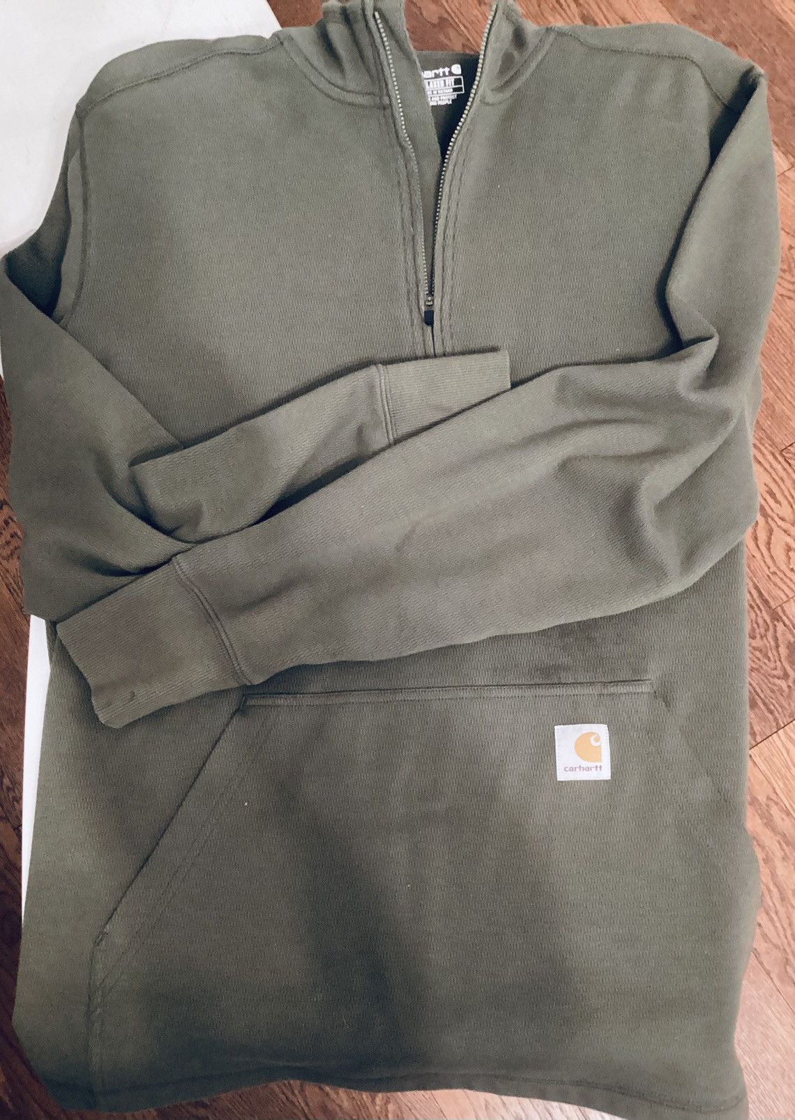 Carhartt Carharrt pullover half zip long sleeve with pockets Size US M / EU 48-50 / 2 - 1 Thumbnail