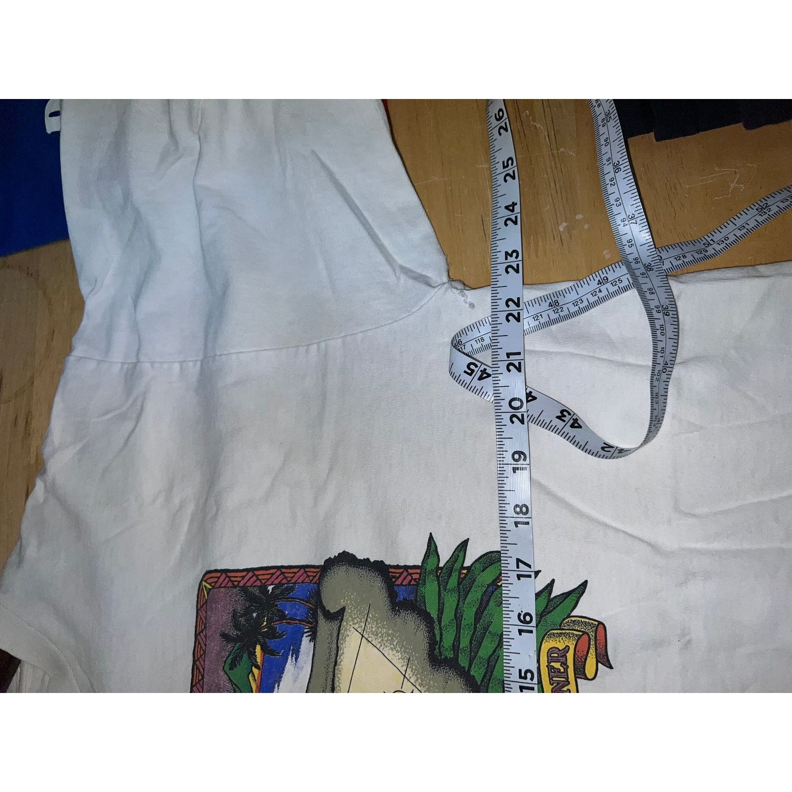 Vintage Vintage Hawaii Ancient Hawaiian Mariner Map White XL Shirt Size US XL / EU 56 / 4 - 13 Thumbnail