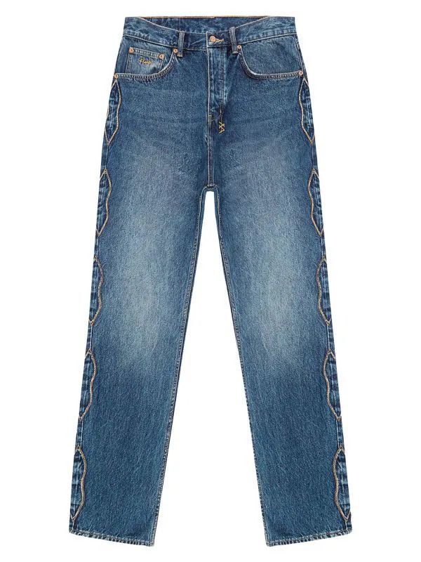 Ksubi KSUBI This Is Not A Rodeo Antique Kraft Jeans Size US 31 - 1 Thumbnail