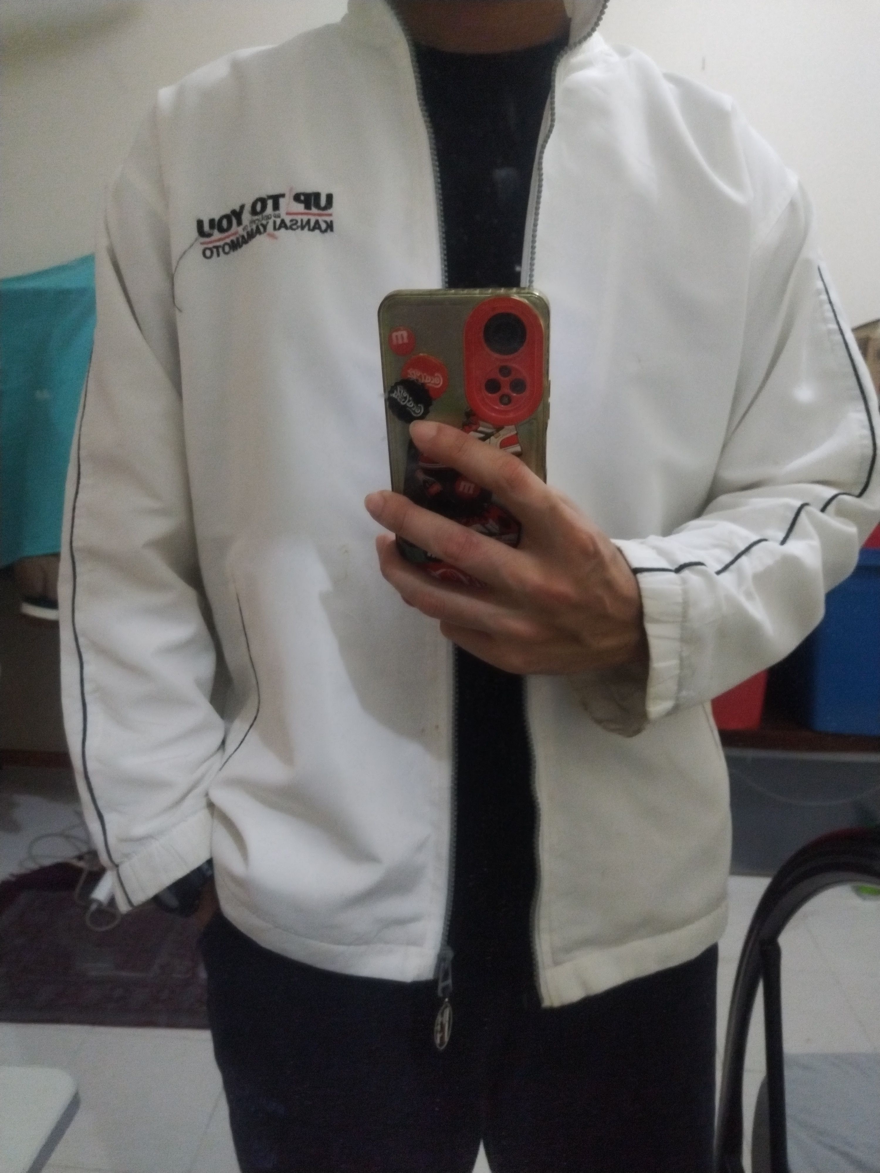 Japanese Brand × Kansai Yamamoto Kansai Yamamoto Big Logo Up To You Jacket Size US L / EU 52-54 / 3 - 6 Thumbnail