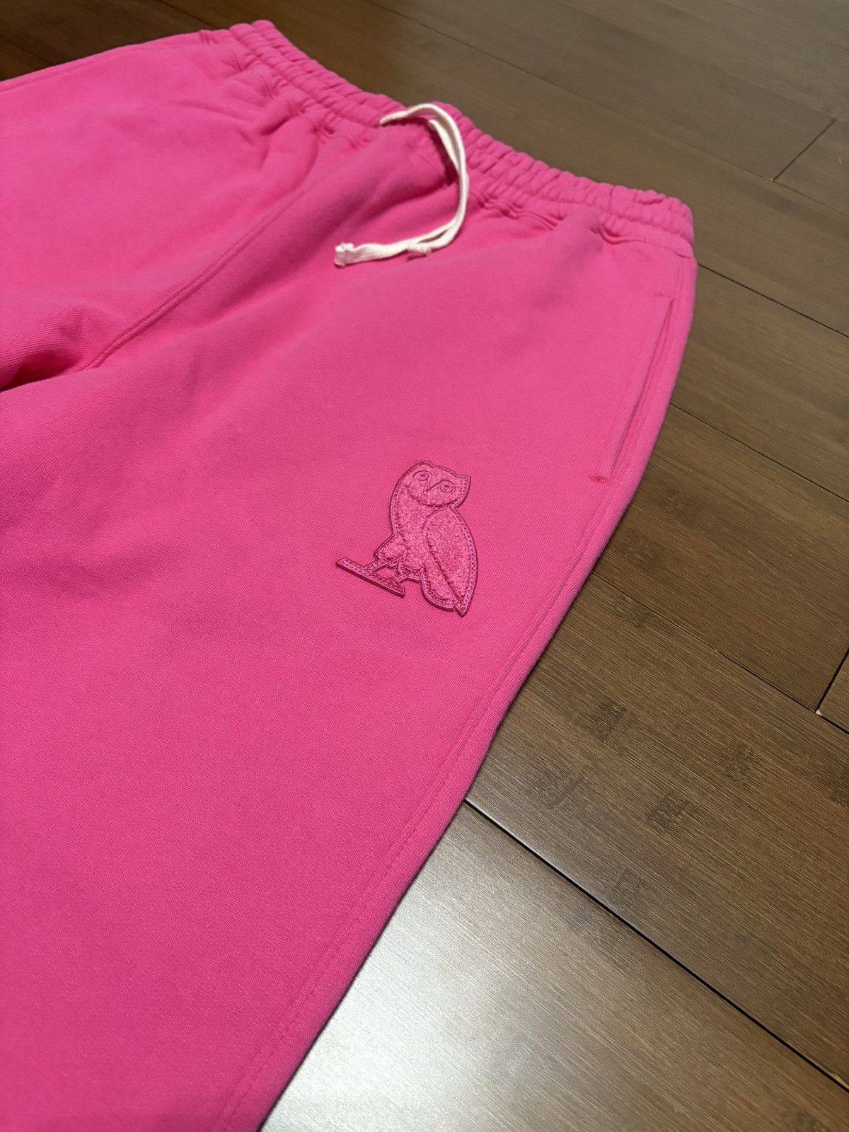 October's Very Own OVO Valentines OG Owl Pink Sweatpants Size US 32 / EU 48 - 2 Thumbnail