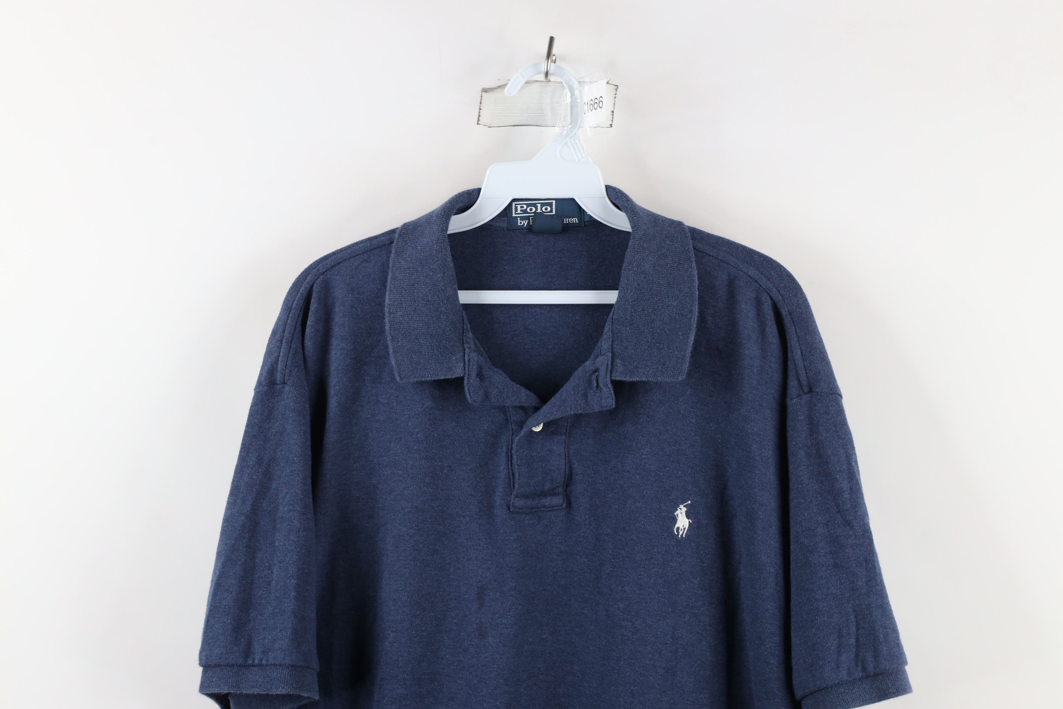 Ralph Lauren × Vintage Vintage 90s Ralph Lauren Soft Touch Collared Golf Polo Shirt Size US XL / EU 56 / 4 - 2 Thumbnail