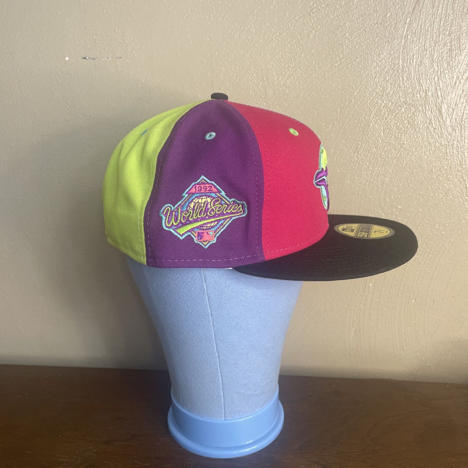 New Era NewEra Hat Club Toronto BlueJays WS Patch 5950 Fitted 7 1/2 Size ONE SIZE - 5 Thumbnail