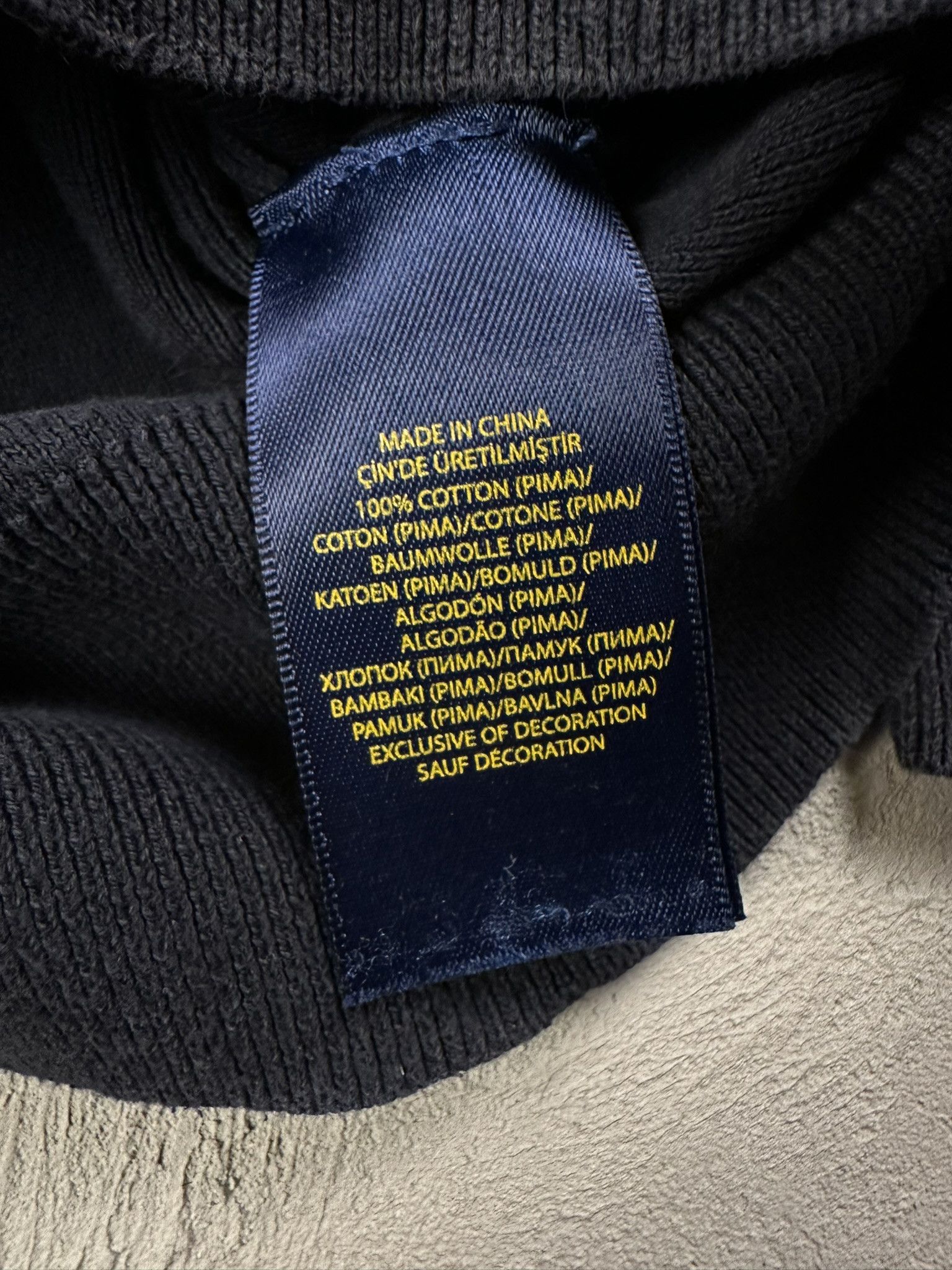 Polo Ralph Lauren Polo Ralph Lauren Logo Cotton V-neck Boxy Sweater Size US L / EU 52-54 / 3 - 13 Thumbnail