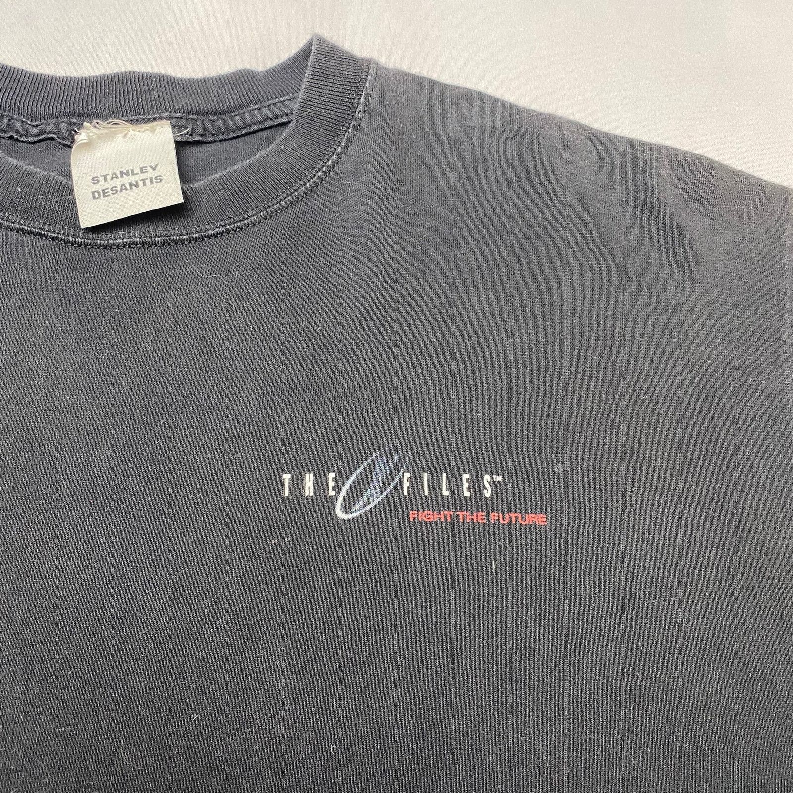 Vintage VTG 1998 X Files Fight The Future Stanley Desantis Shirt XL Size US XL / EU 56 / 4 - 4 Thumbnail