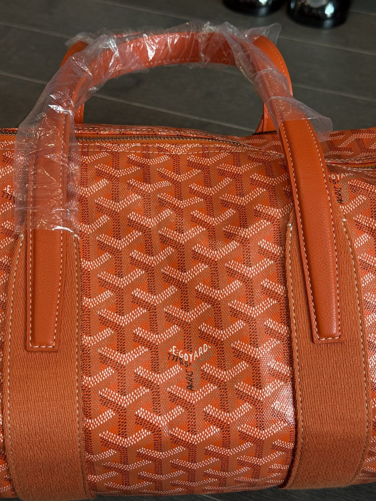 Goyard Goyard Barrel 40 Sports Bag Orange New Size ONE SIZE - 7 Thumbnail