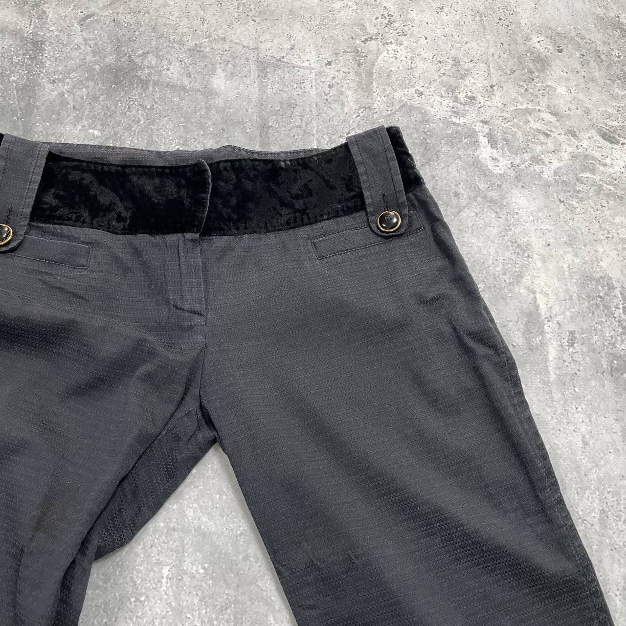 Dolce & Gabbana Vintage Dolce & Gabbana Formal Long Shorts With Velour Trim Size 30" / US 8 / IT 44 - 12 Thumbnail