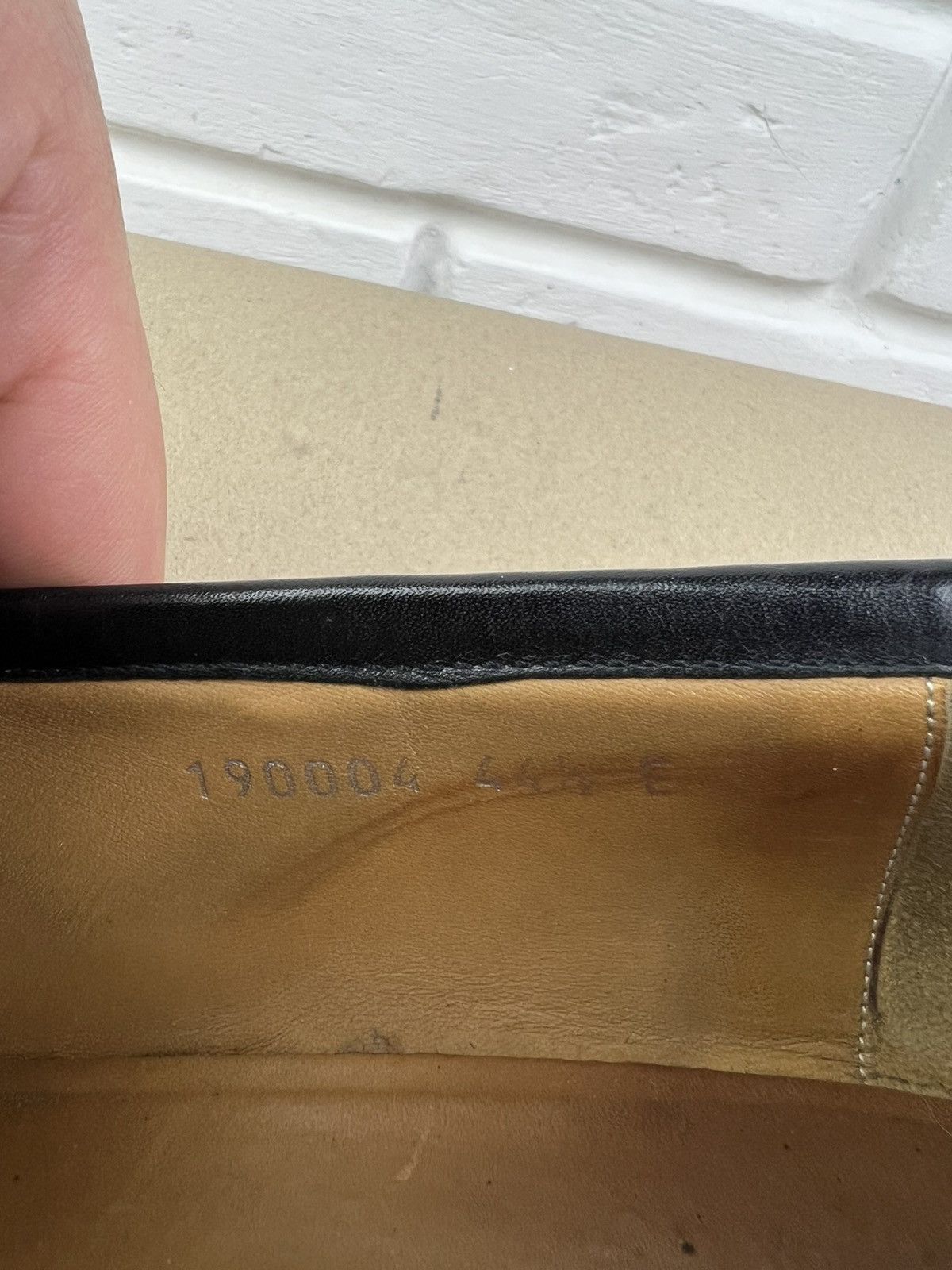 Gucci GUCCI Loafers Leather Slip Ons Shoes HORSEBIT Web Stripe Men Size US 11 / EU 44 - 17 Thumbnail