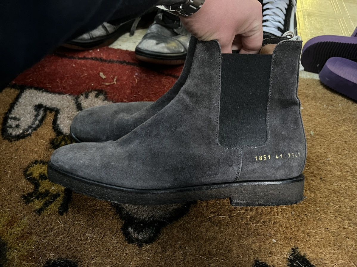 Common Projects Common projects chelsea boots in suede Size US 8 / EU 41 - 3 Thumbnail