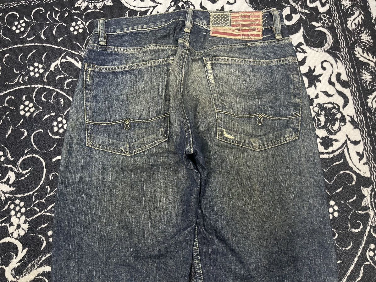 Japanese Brand 2000s PJC RALPH LAUREN DISTRESSED JEANS Size US 30 / EU 46 - 18 Thumbnail
