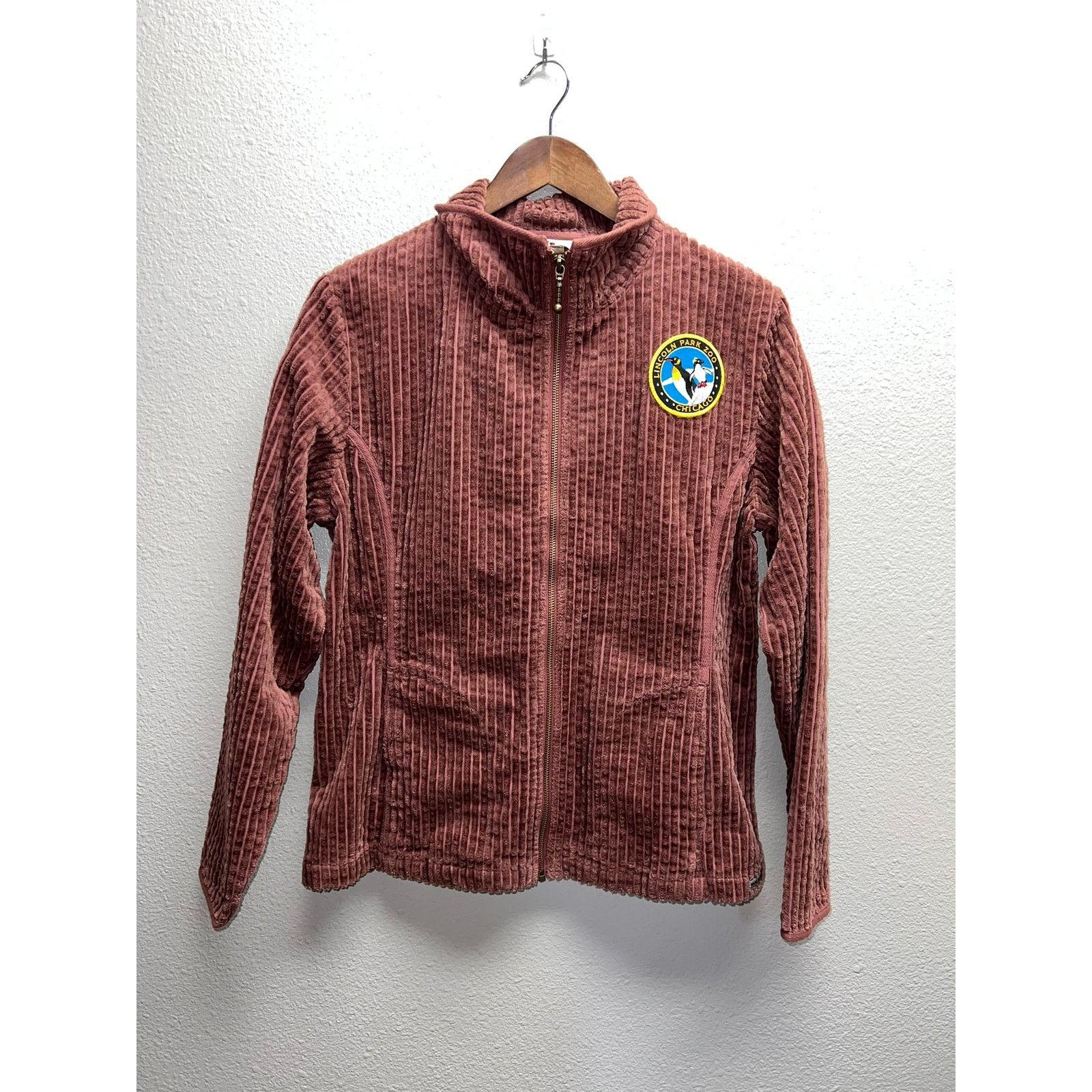 Vintage Womens Woolrich Corduroy Jacket Rusty Brown Full Zip M Size M / US 6-8 / IT 42-44 - 1 Thumbnail