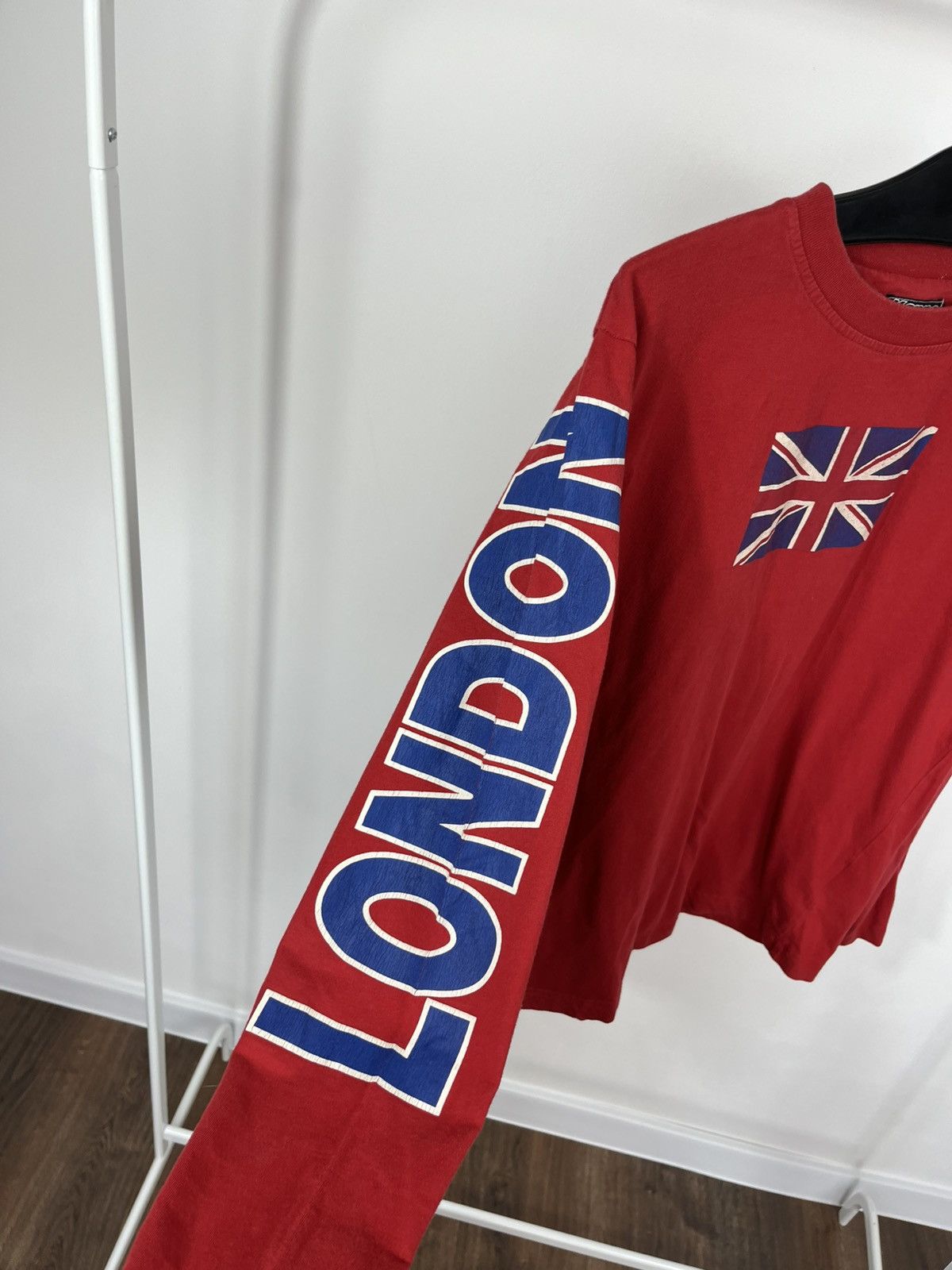 Kappa Kappa London Union Jack Flag Red Long Sleeve T Shirt UK Size US M / EU 48-50 / 2 - 6 Thumbnail