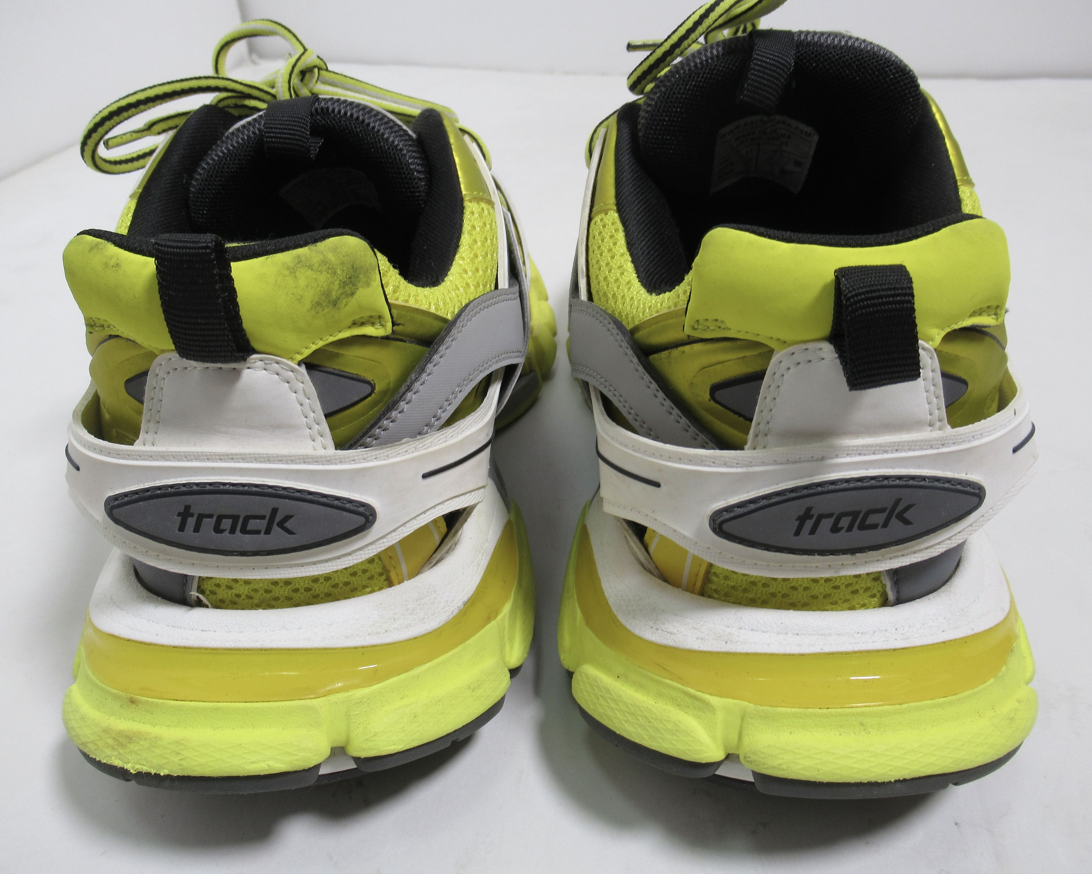 Balenciaga Balenciaga Men's Track Trainer "Yellow Grey" 542023 Size US 12 / EU 45 - 7 Thumbnail