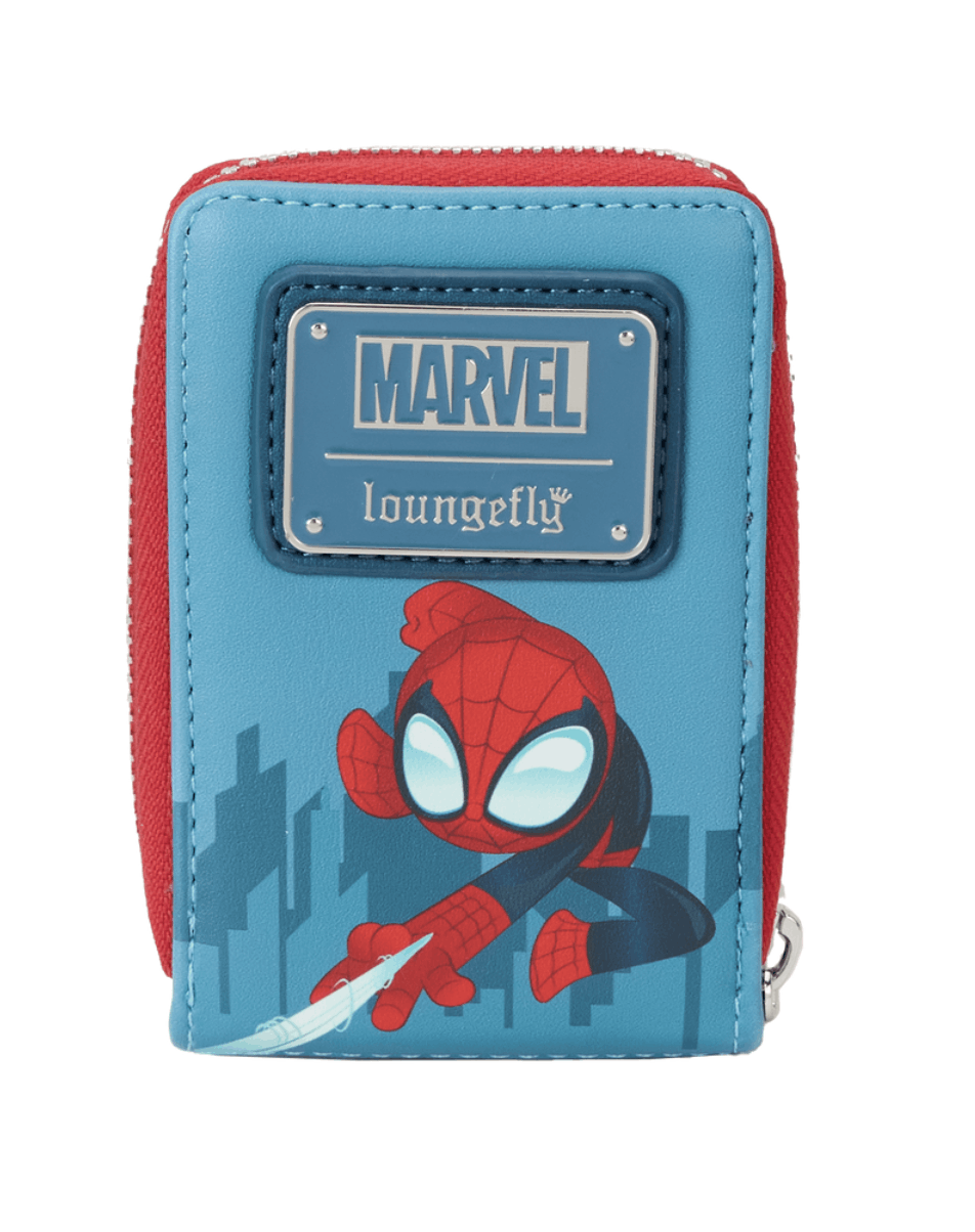 Marvel Comics Marvel SDCC Limited Ed Spider-Man Glow Accordion Zip Wallet Size ONE SIZE - 4 Thumbnail