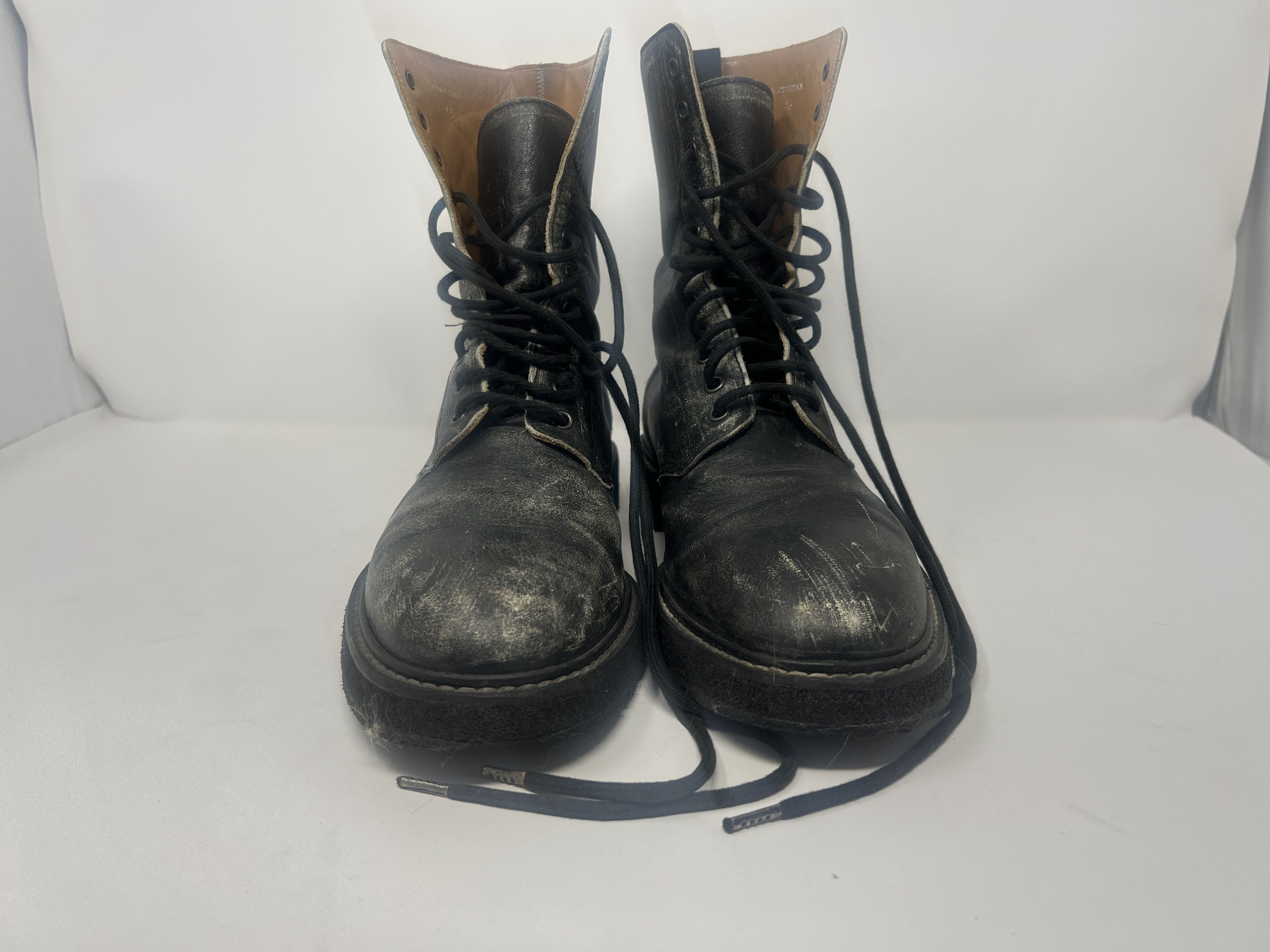 Maison Margiela Maison Margiela Distressed Combat Boots Size US 10 / EU 43 - 2 Thumbnail
