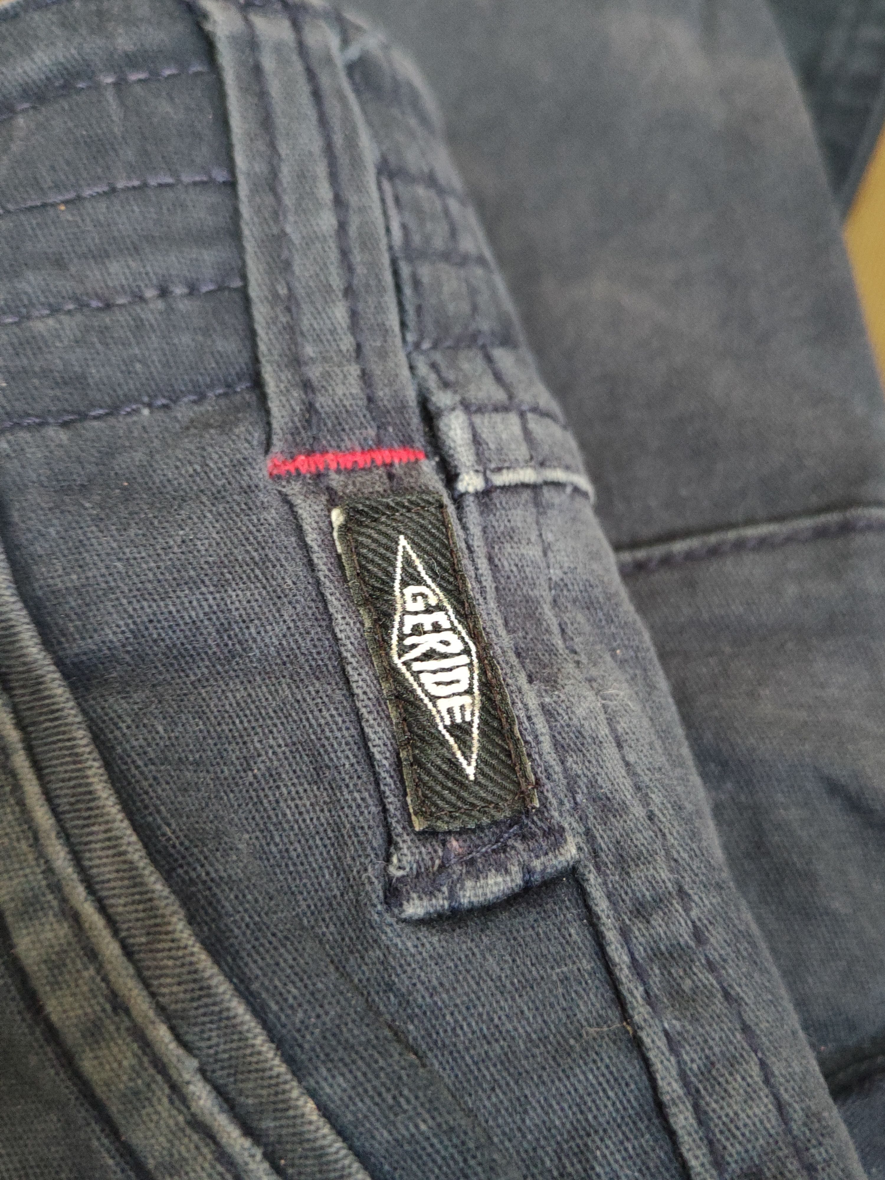 Japanese Brand Geride Navy Multipocket Tactical Cargo Pants #W1313 Size US 32 / EU 48 - 13 Thumbnail