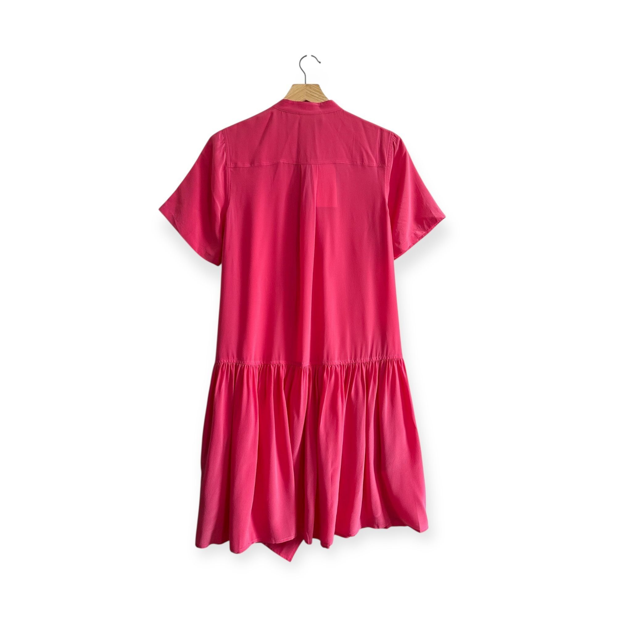 Ulla Johnson ULLA JOHNSON Adalyn Silk Mini Dress, Pink, Size 4, New with Size S / US 4 / IT 40 - 2 Thumbnail