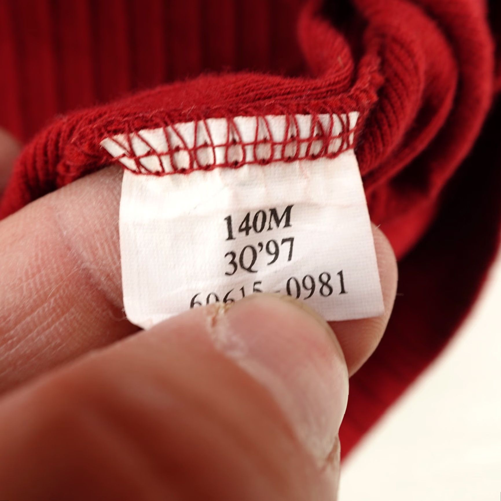 Levi's VINTAGE Levi's Sweater Mens M Lux Knit Henley Thermal Red 90s USA Mens Size US M / EU 48-50 / 2 - 6 Thumbnail