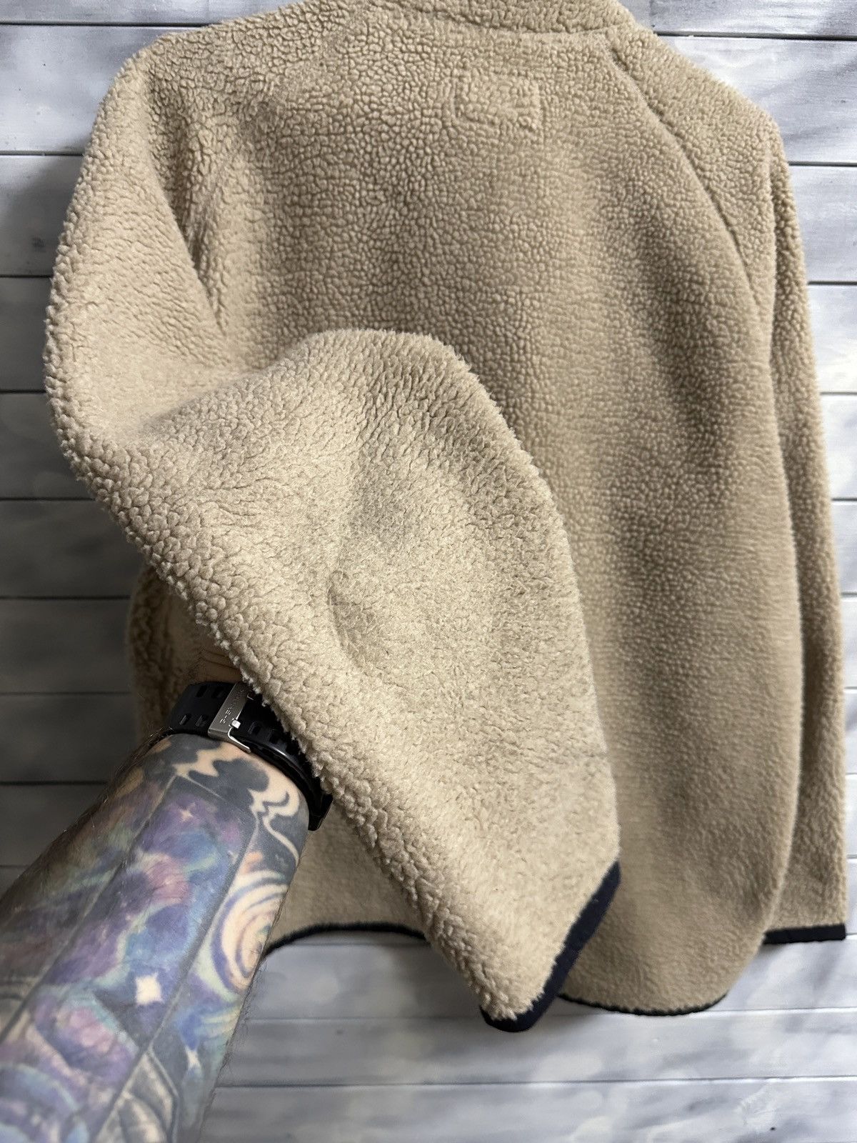 Folk Rare Teddy Jacket Folk Luxury Beige Size US L / EU 52-54 / 3 - 11 Thumbnail