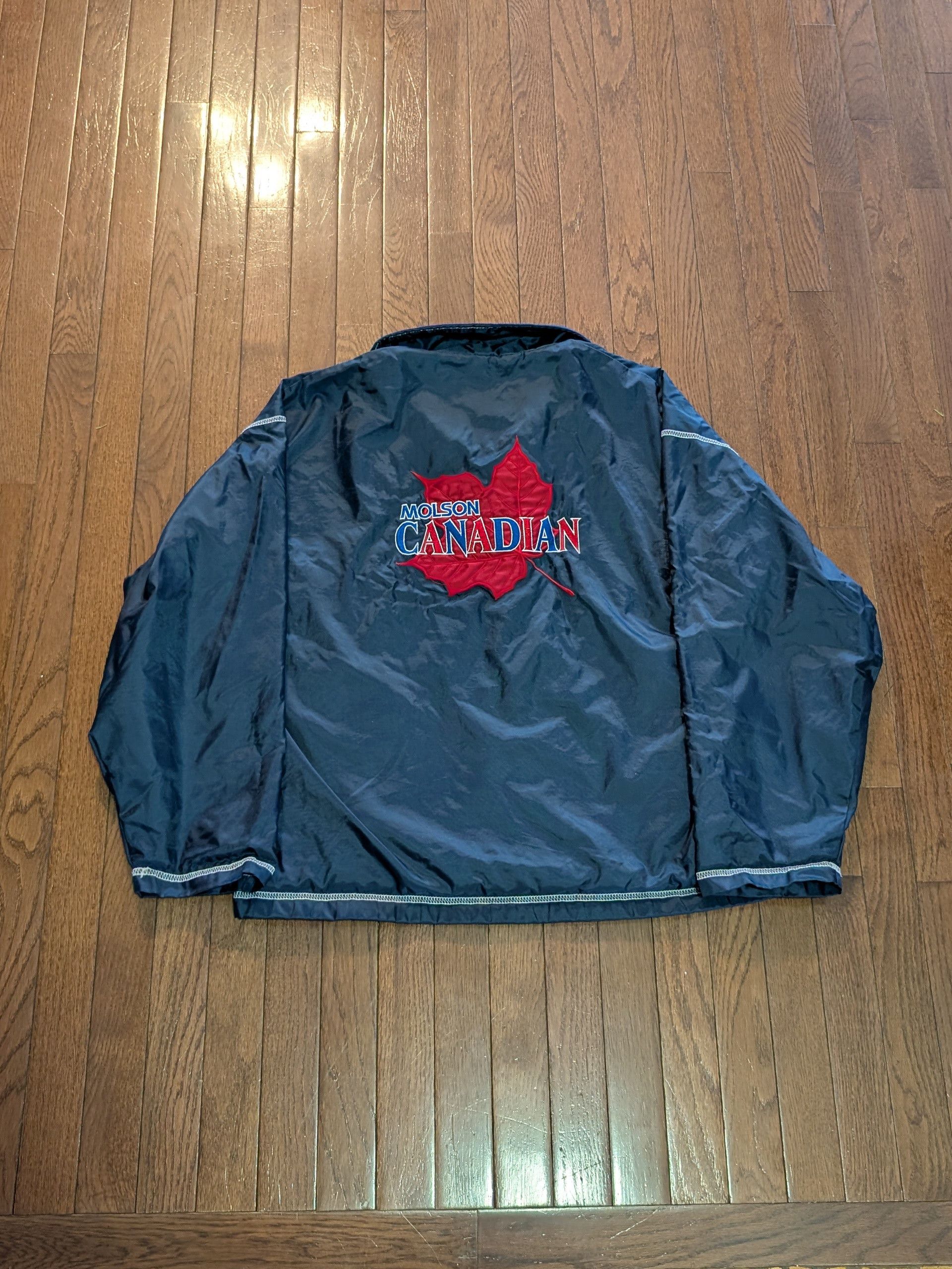 Other Vintage 90's Embroidered Molson Canadian Light Jacket Size M Size US M / EU 48-50 / 2 - 3 Thumbnail
