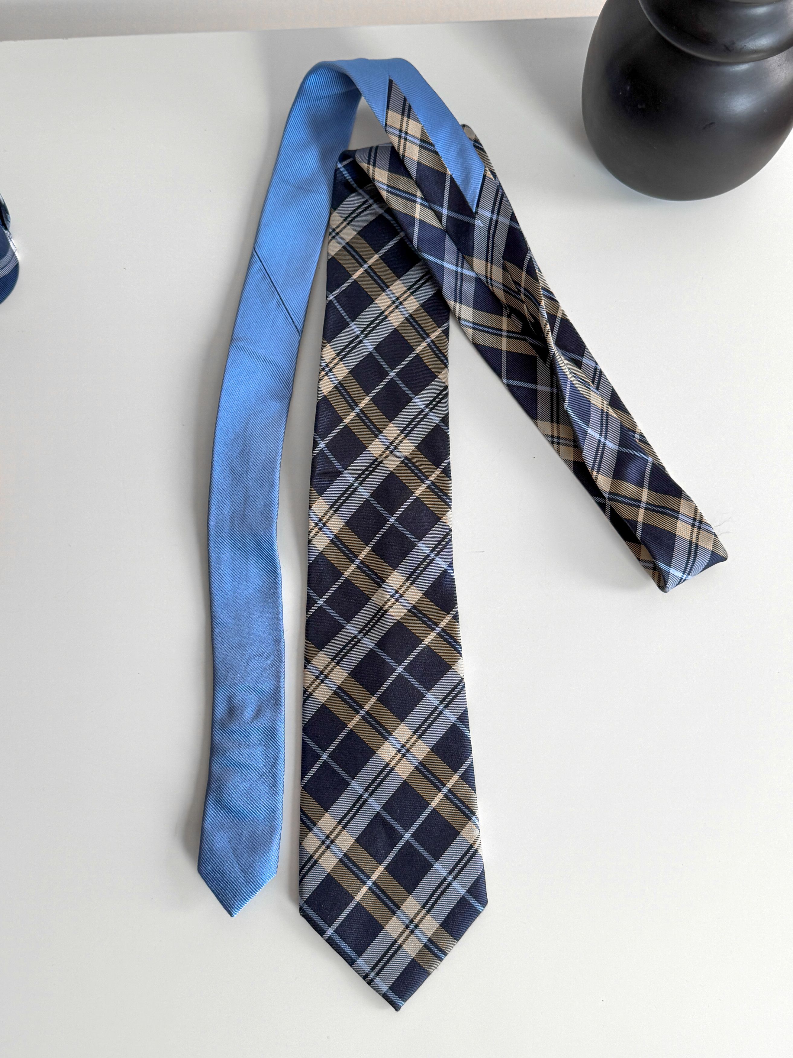 Tommy Hilfiger Tommy Hilfiger 4x Vintage Silk Cravats Made in Italy Size ONE SIZE - 10 Thumbnail