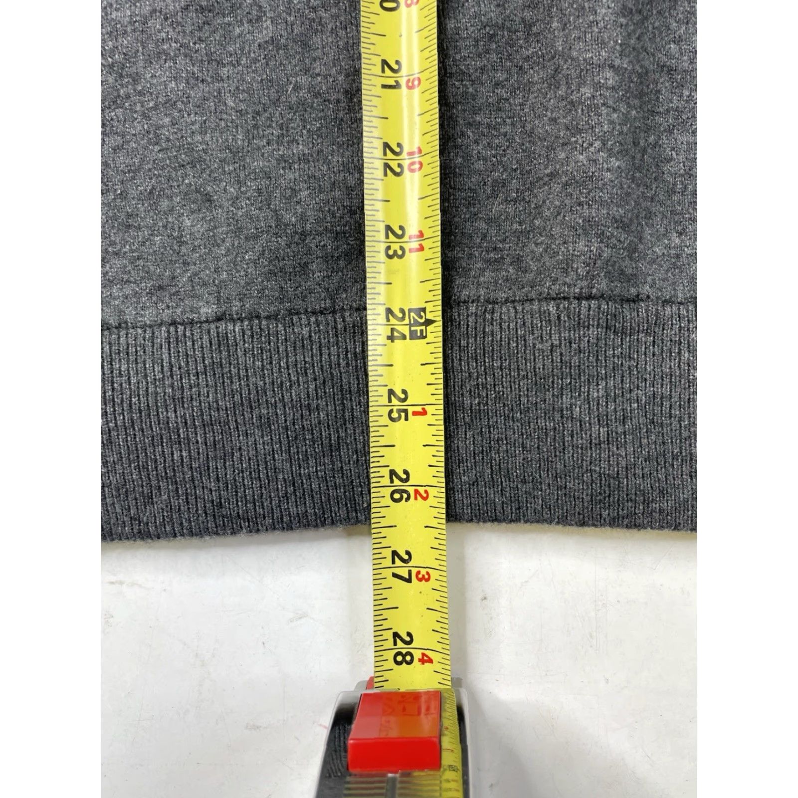 Vintage Mack Weldon Sweater Mens Large Gray Tech Cashmere Wool Blend Crew Neck Pullover Size US L / EU 52-54 / 3 - 6 Thumbnail