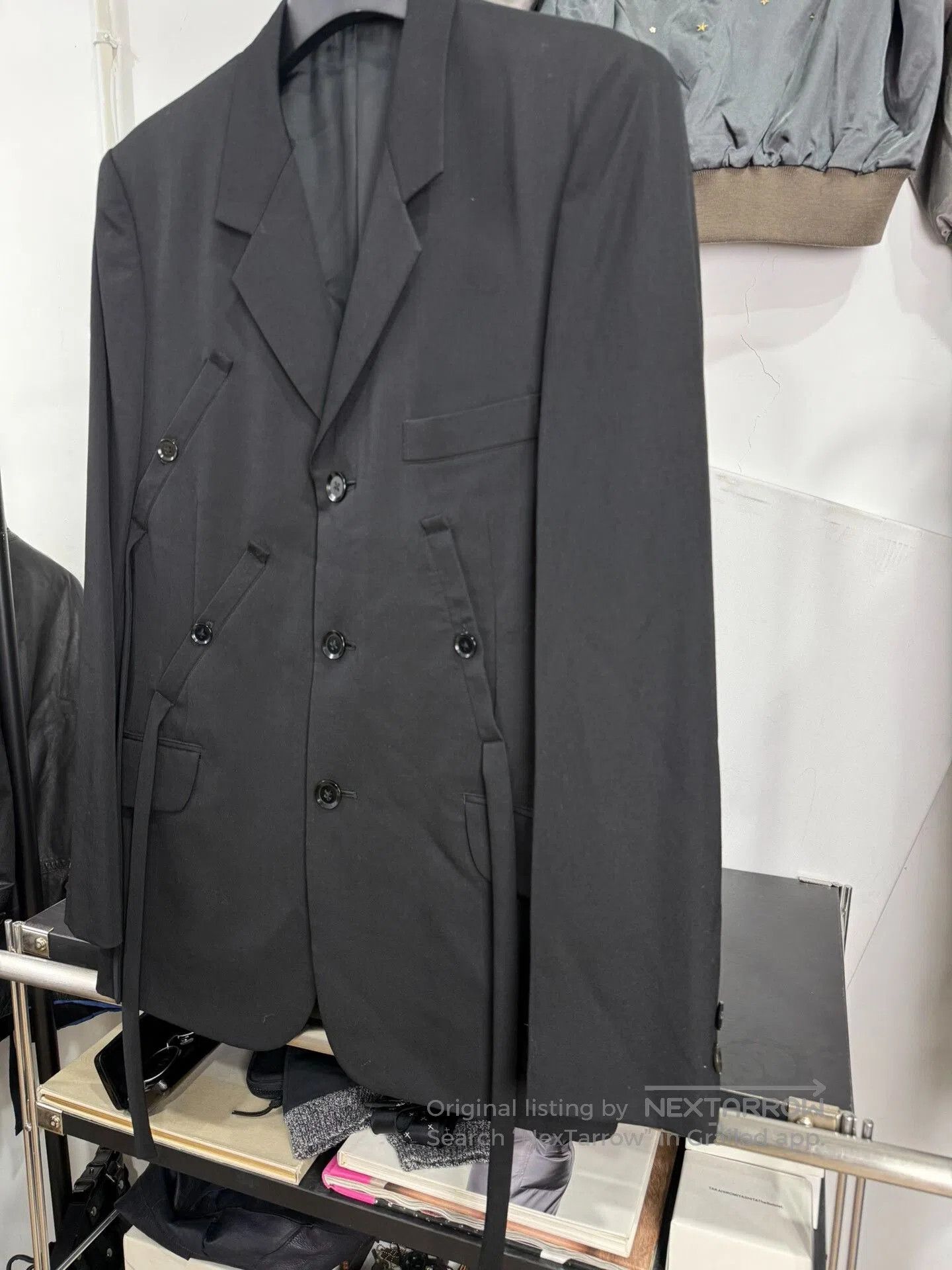 Yohji Yamamoto Yohji Yamamoto Black Suit Jacket. Size US M / EU 48-50 / 2 - 2 Thumbnail