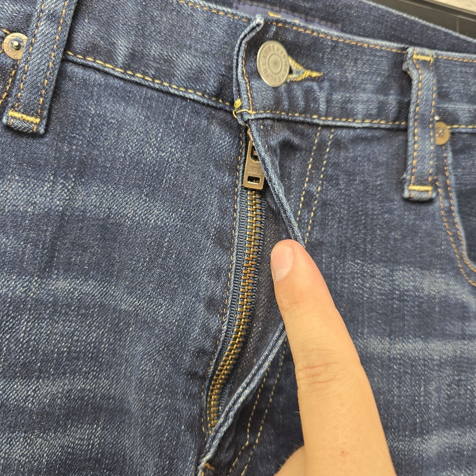 Polo Ralph Lauren Polo Ralph Lauren Jeans 33x30 Fit 34x29 Varick Slim Straight Size US 33 - 4 Thumbnail