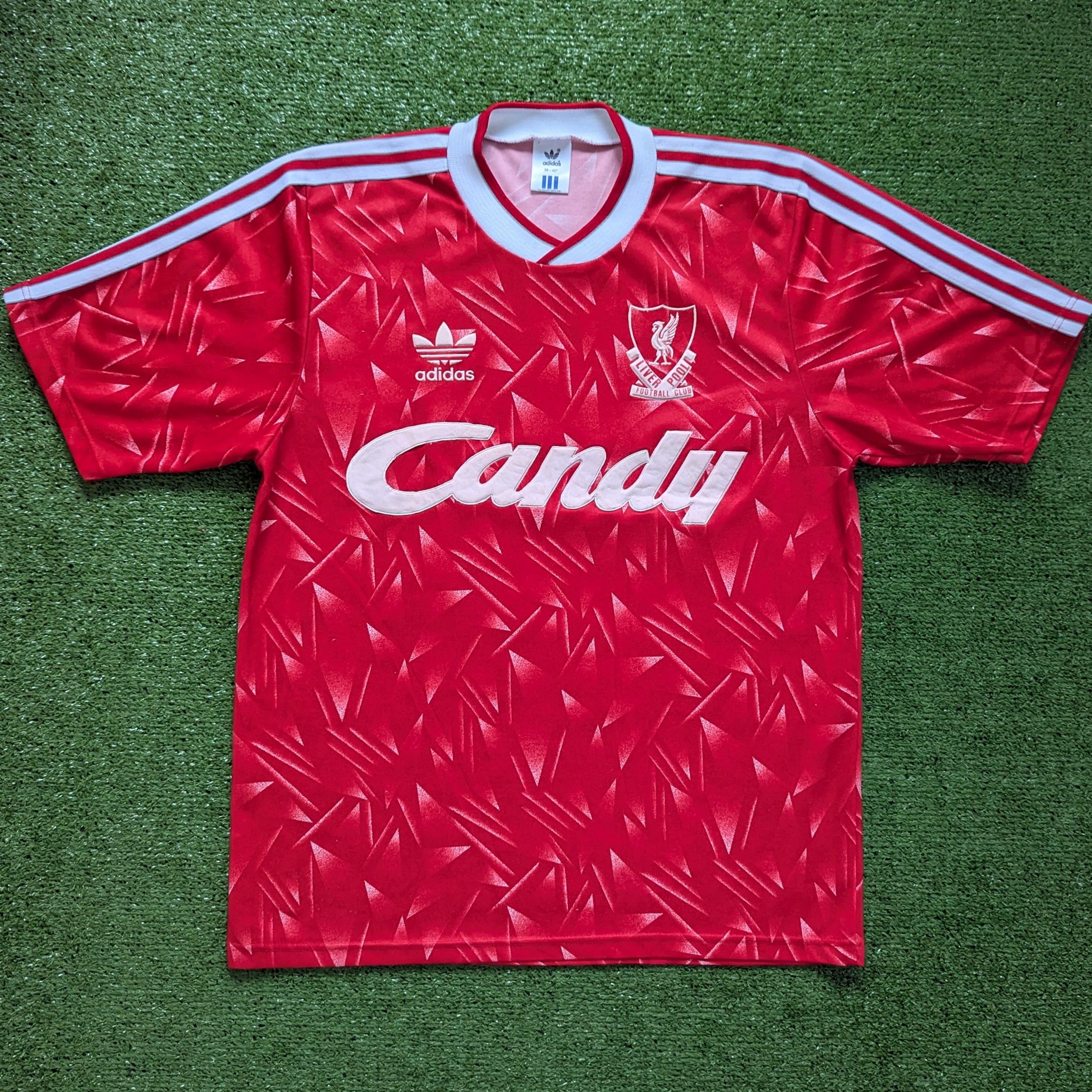 Adidas LIVERPOOL F.C. 1989/1991 HOME FOOTBALL SHIRT JERSEY ADIDAS Size US M / EU 48-50 / 2 - 1 Thumbnail