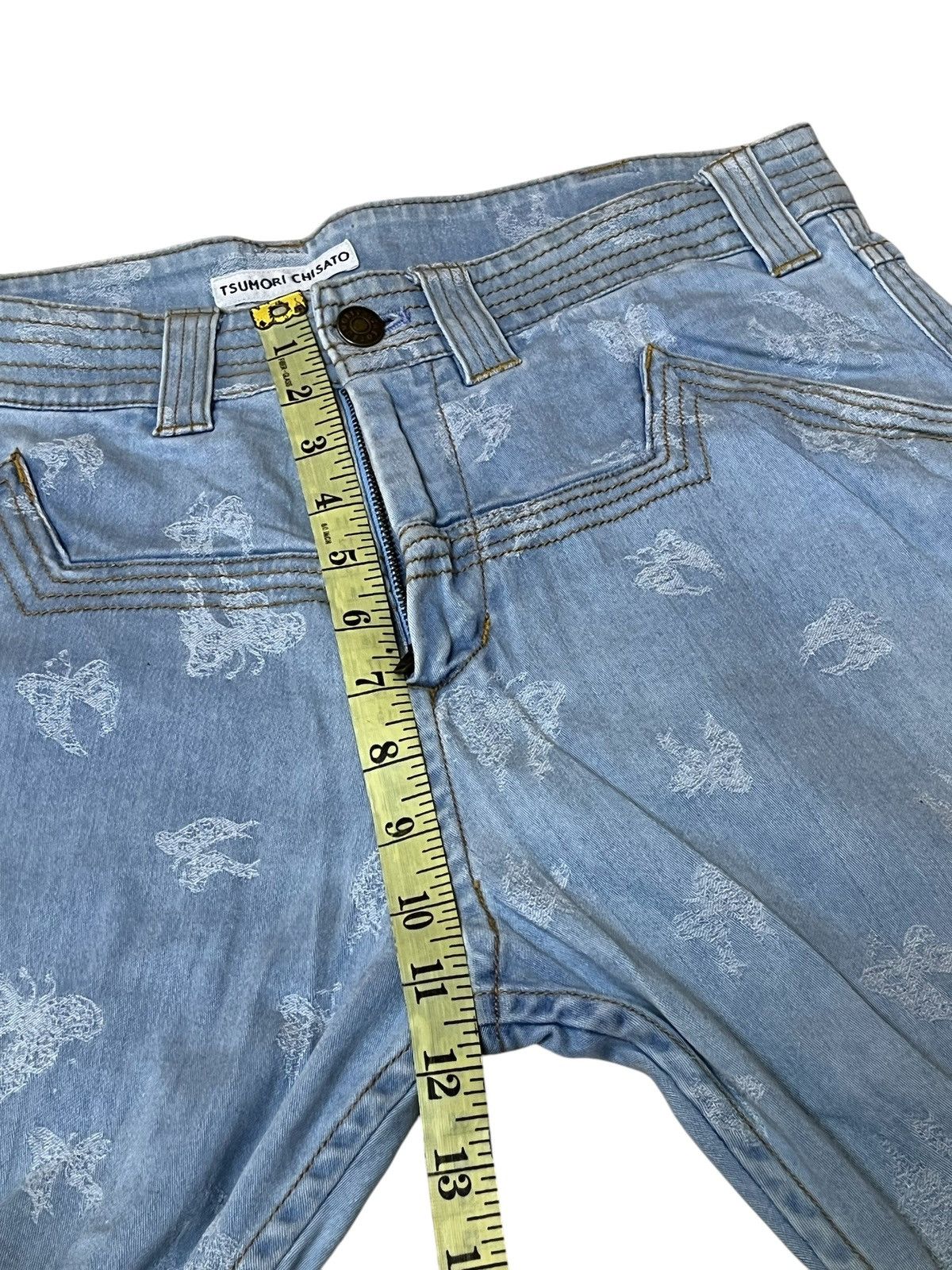 Issey Miyake TSUMORI CHISATO ISSEY MIYAKE EMBROIDERY JEANS Size US 32 / EU 48 - 16 Thumbnail