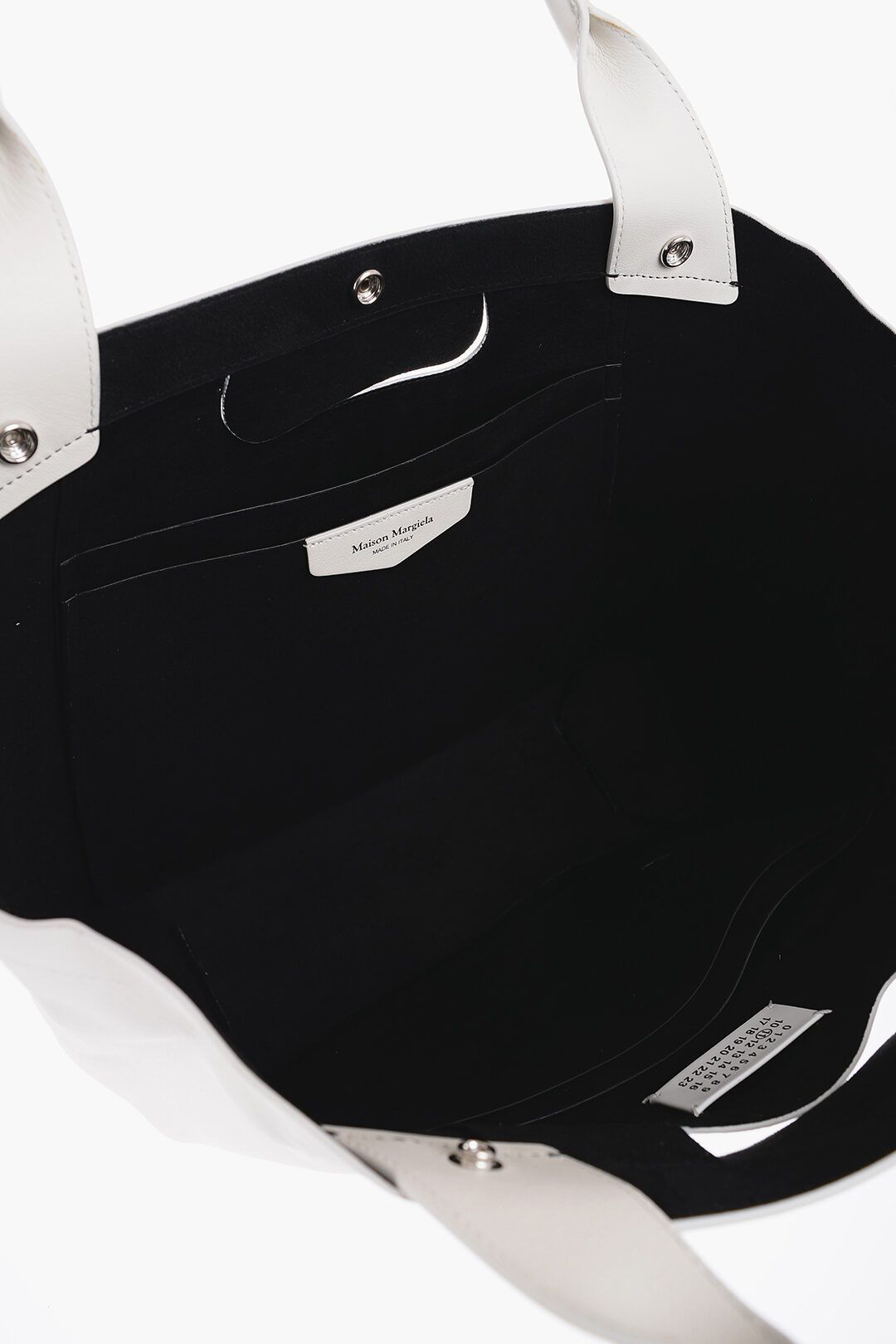 Maison Margiela og1mm1224 Size: OS / Vegan Leather Shopper Bag in White Size ONE SIZE - 5 Thumbnail